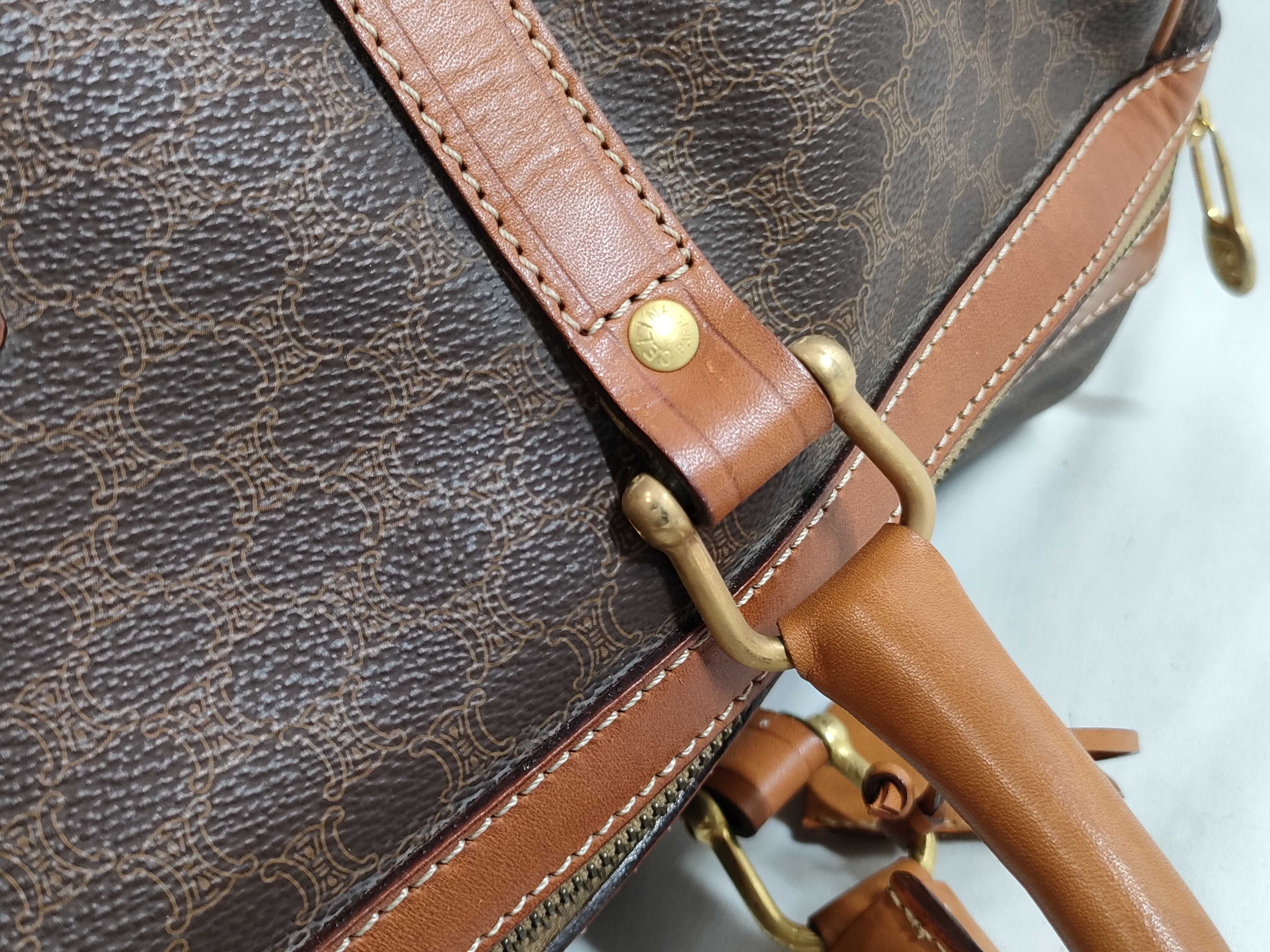 Boston bag, brown, handbag — view 5