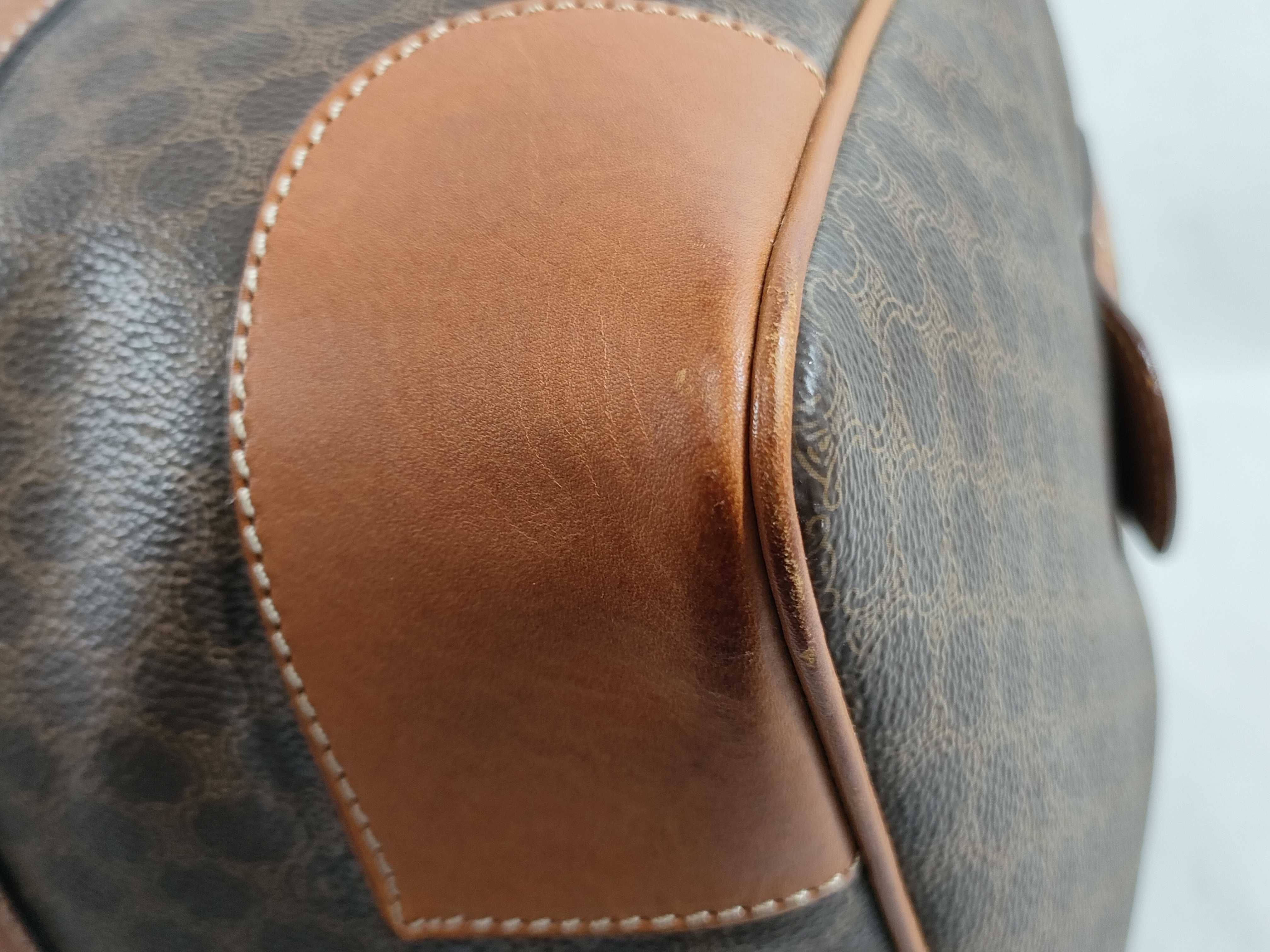 Boston bag, brown, handbag — view 6