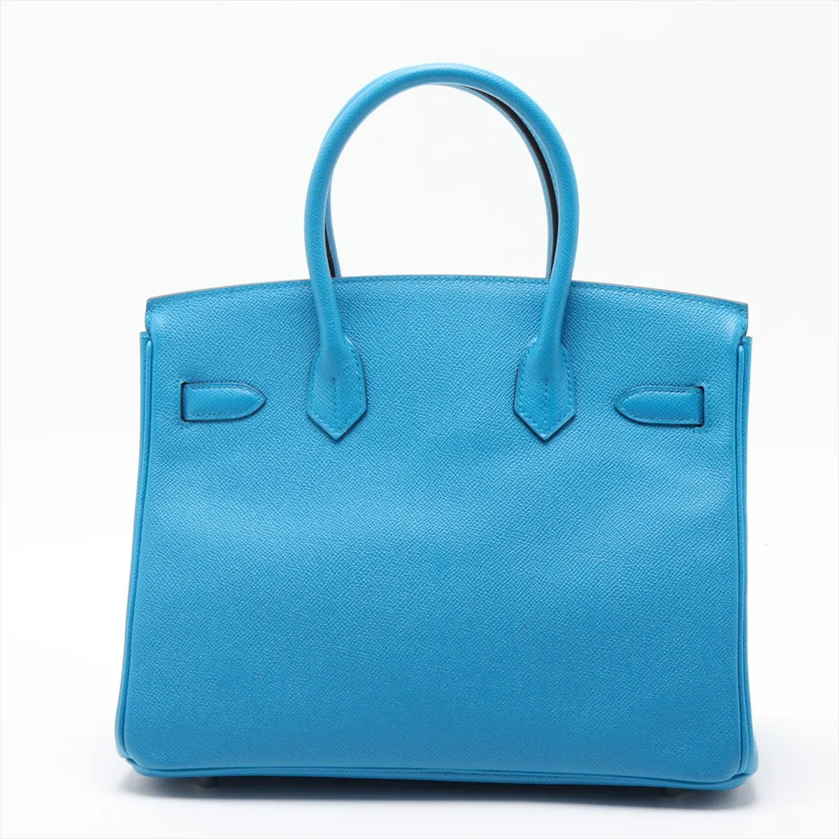 [Individually packaged] Hermes Birkin 30 Letournée Veau Epsom Blue Zanzibar Silver Hardware A: 2017 — view 2