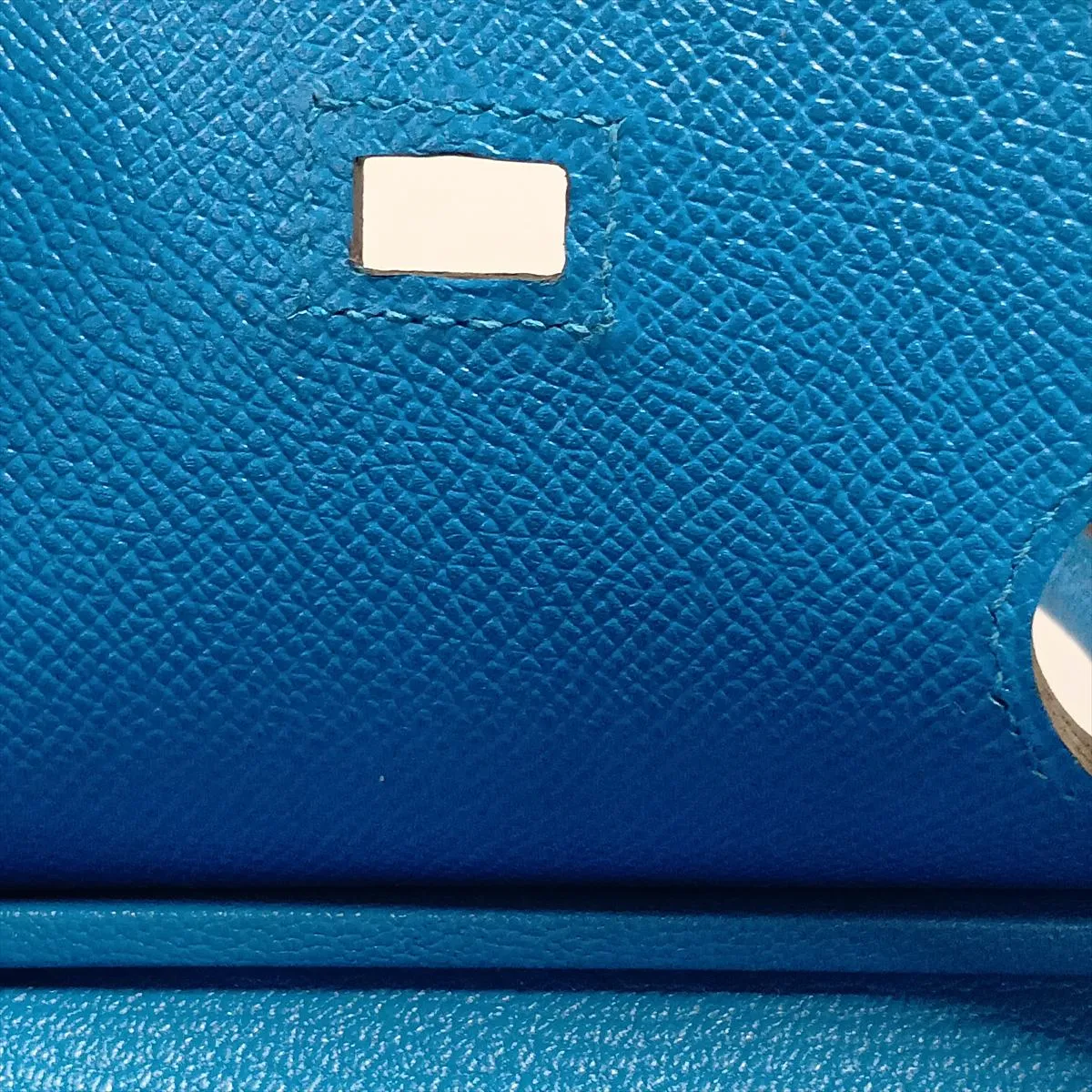 [Individually packaged] Hermes Birkin 30 Letournée Veau Epsom Blue Zanzibar Silver Hardware A: 2017 — view 13