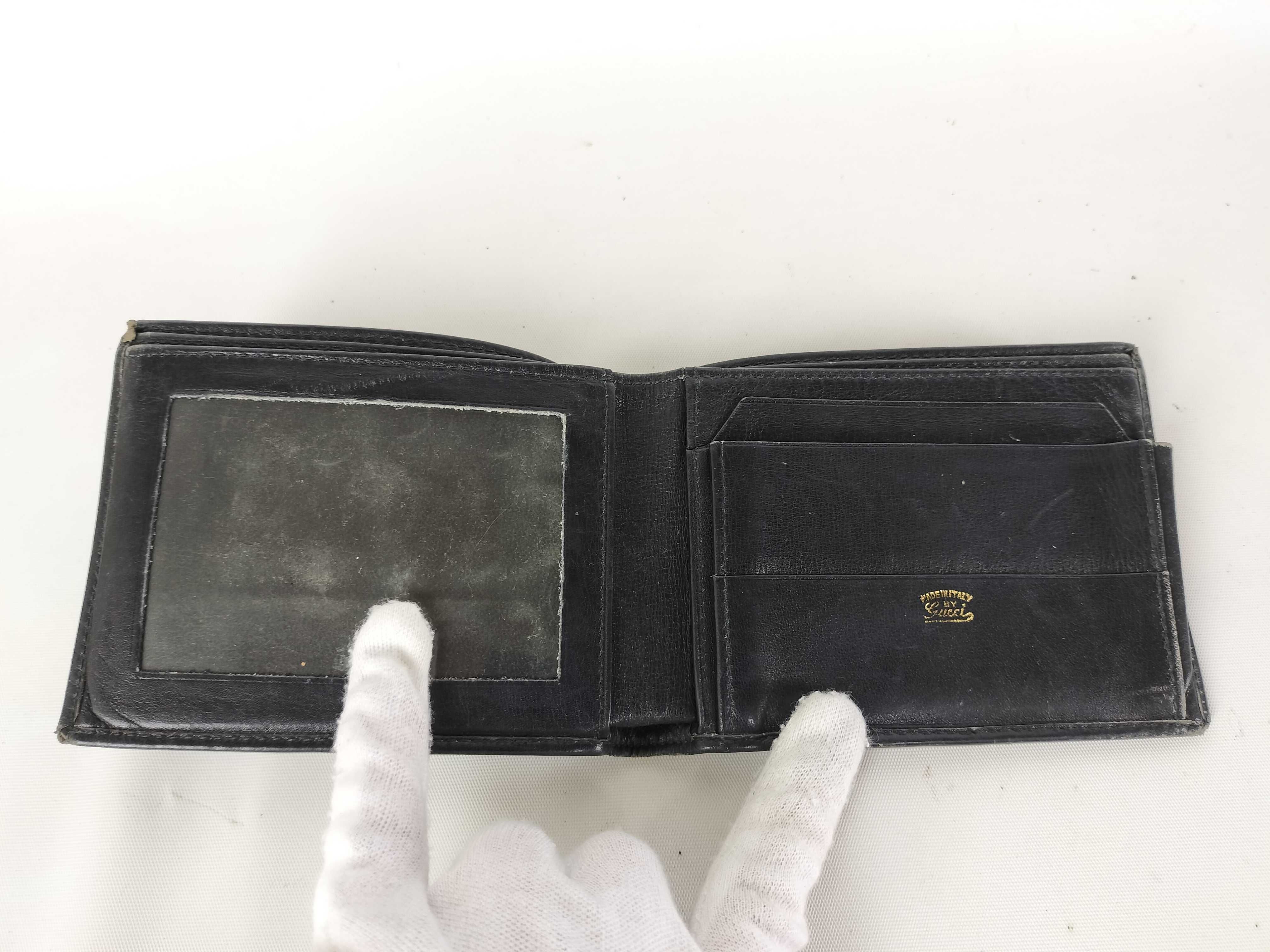 Old Gucci Sherry Bi-fold Wallet — view 5