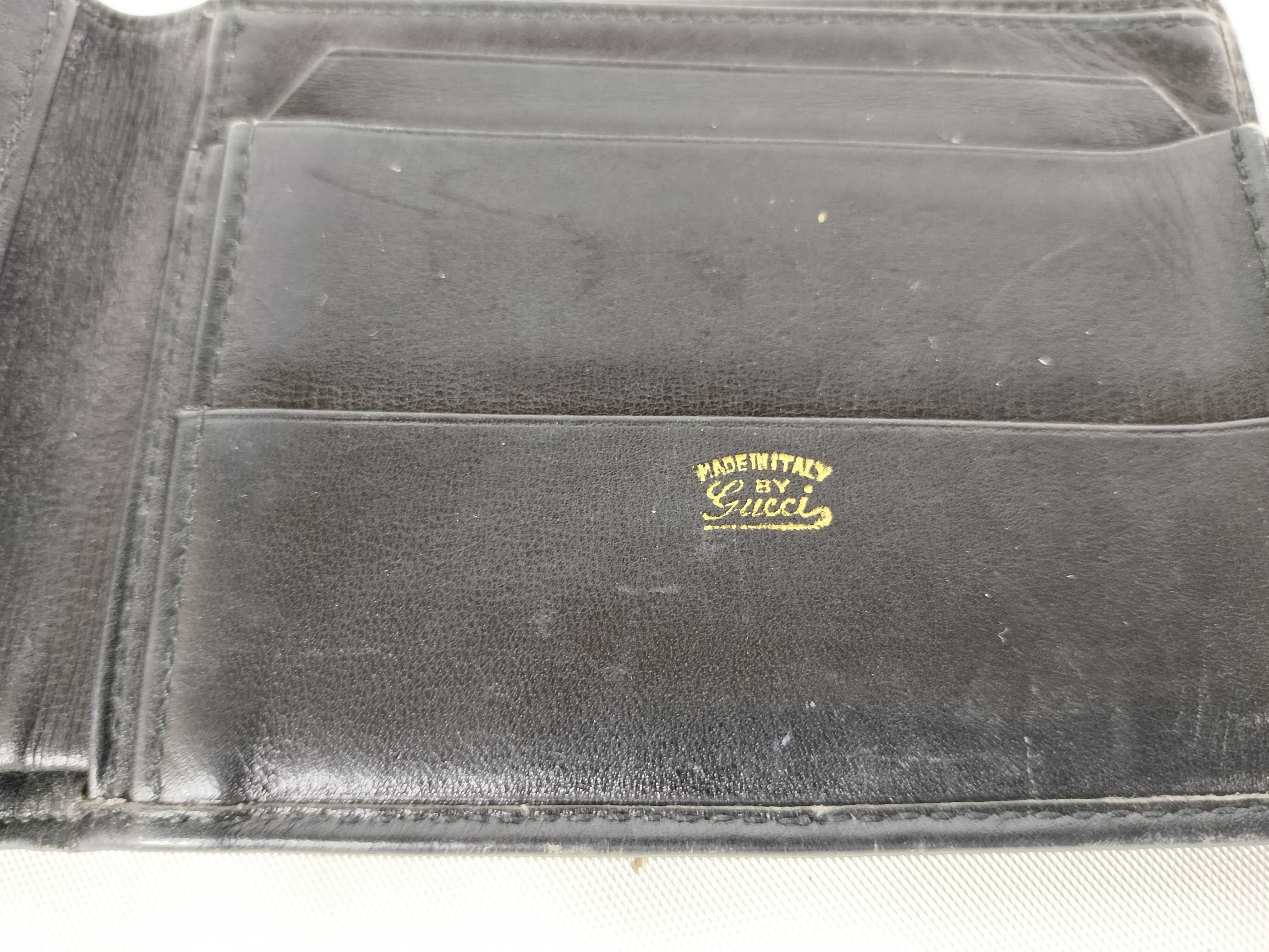 Old Gucci Sherry Bi-fold Wallet — view 6