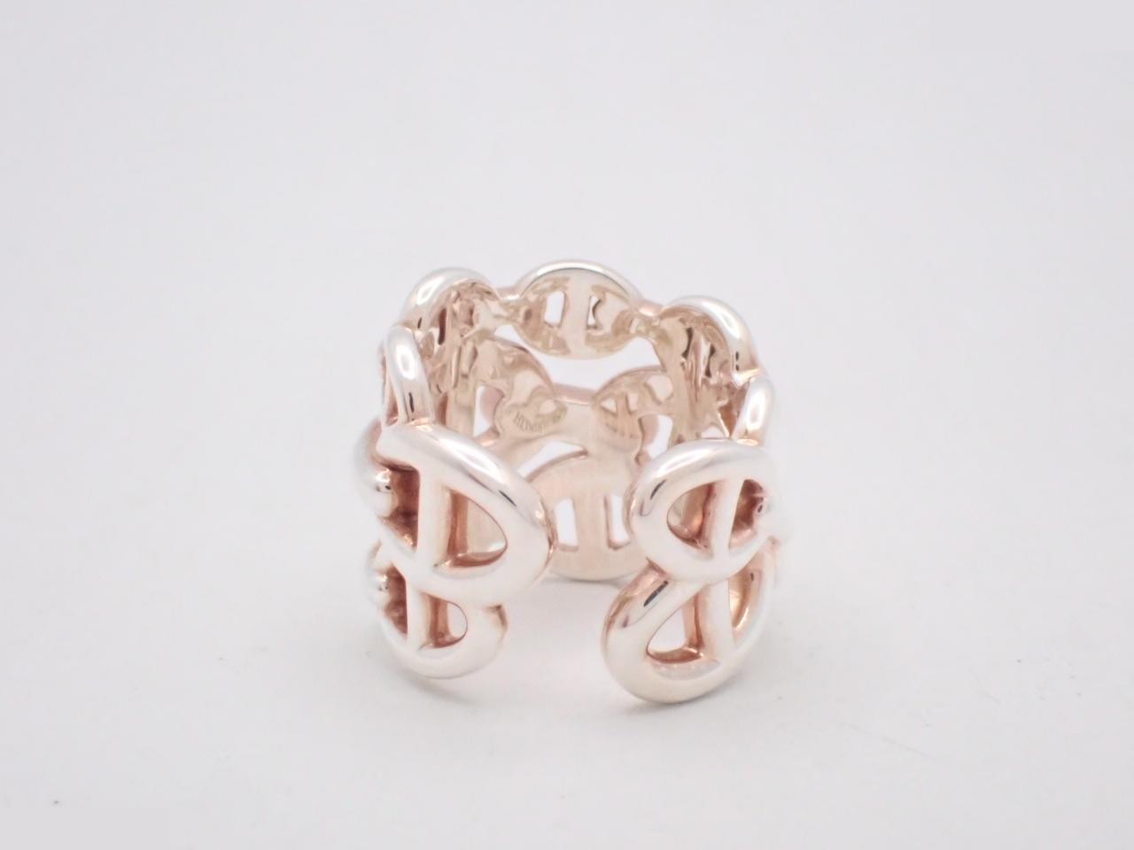 Chaine d'Ancre Ring, 925 Sterling Silver, 13.6g, Stamped #51 — view 2