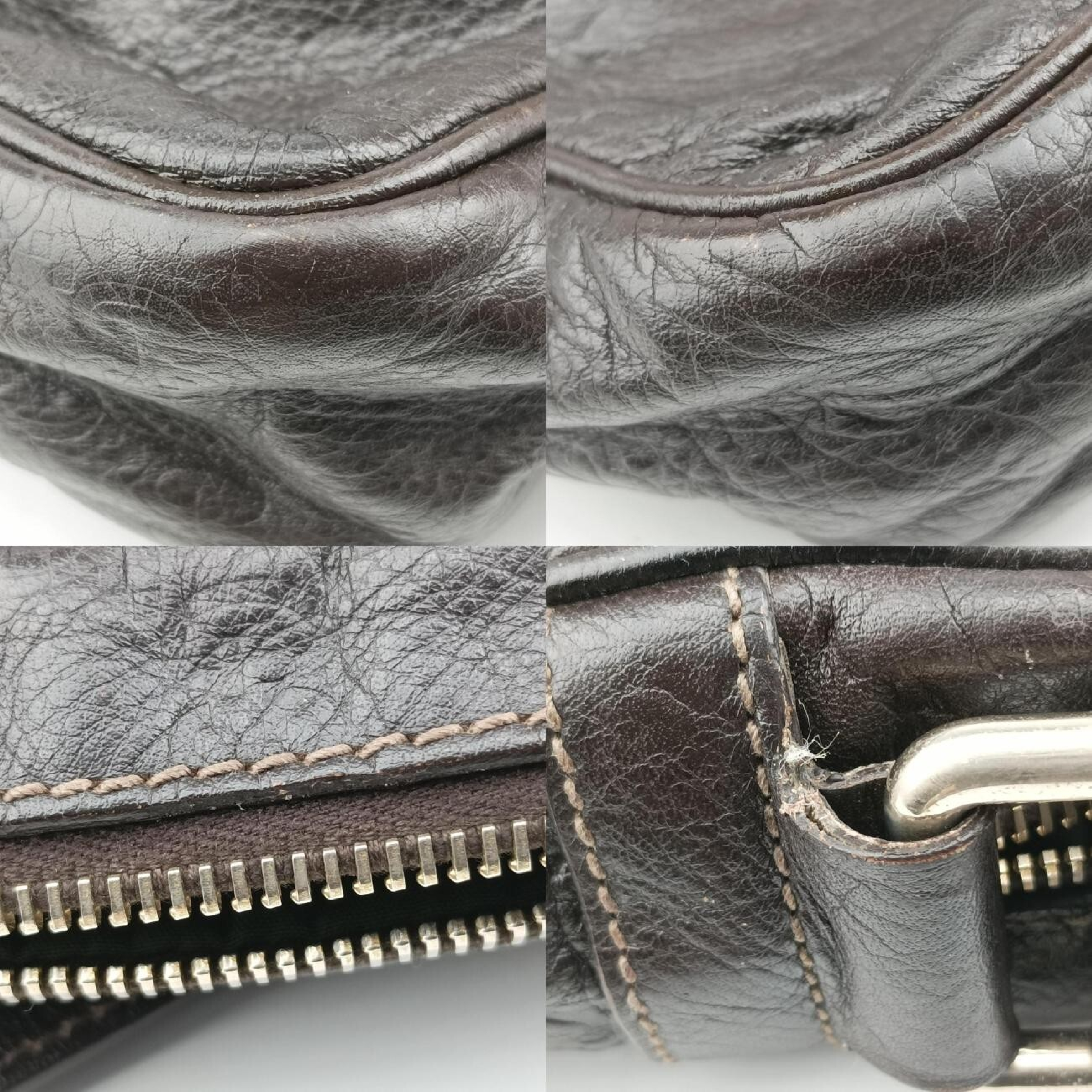 Guccissima Messenger Bag, Brown Leather, 201448 D5479025 Shoulder Bag — view 10