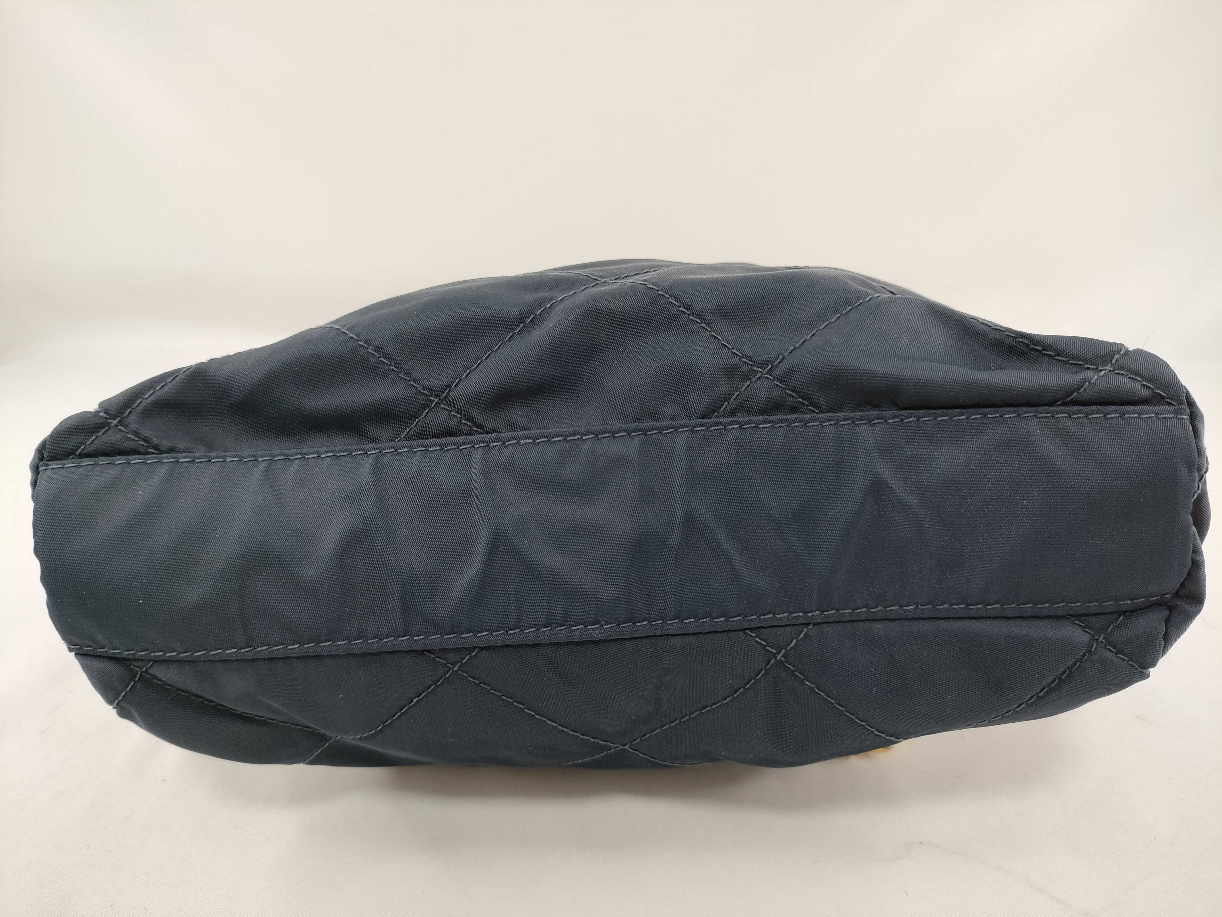 Nylon Chain Tote Shoulder Bag — view 3
