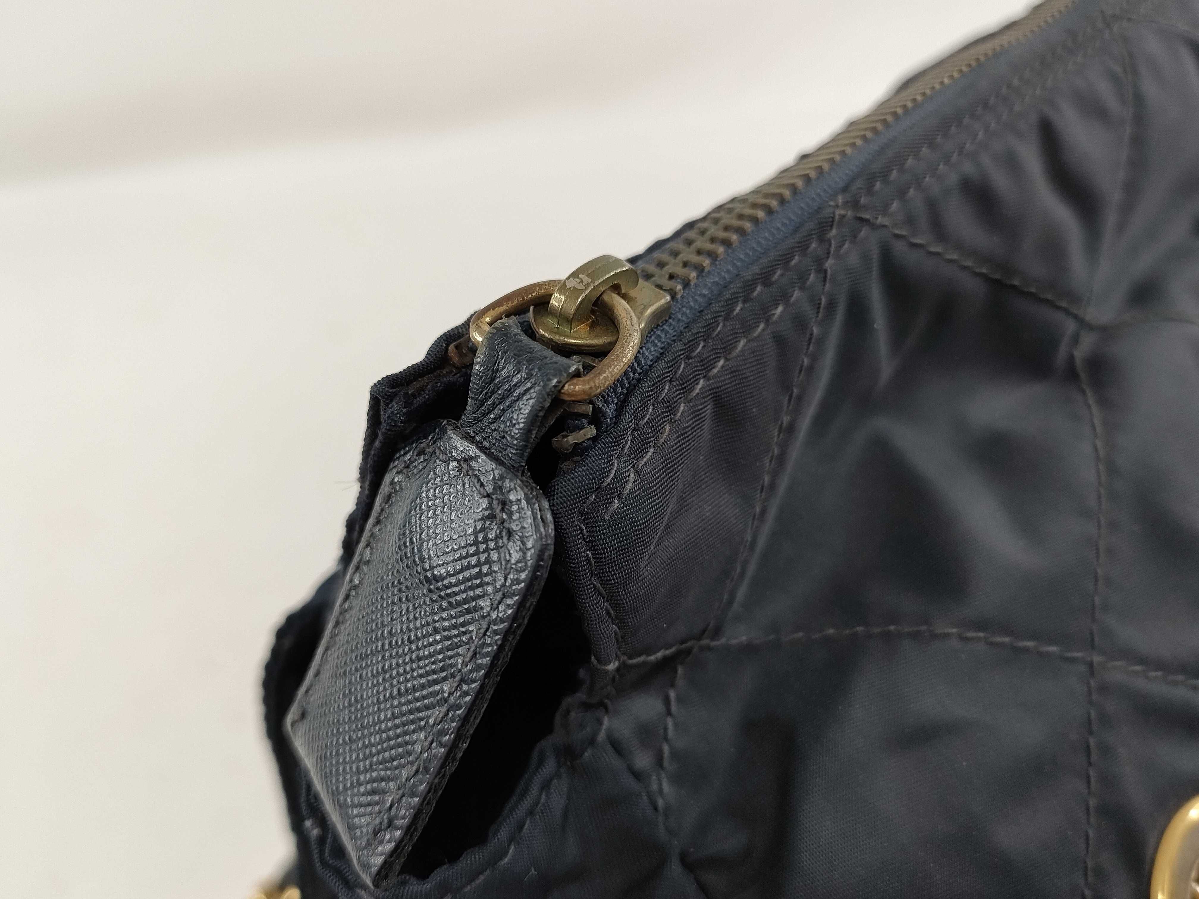 Nylon Chain Tote Shoulder Bag — view 9