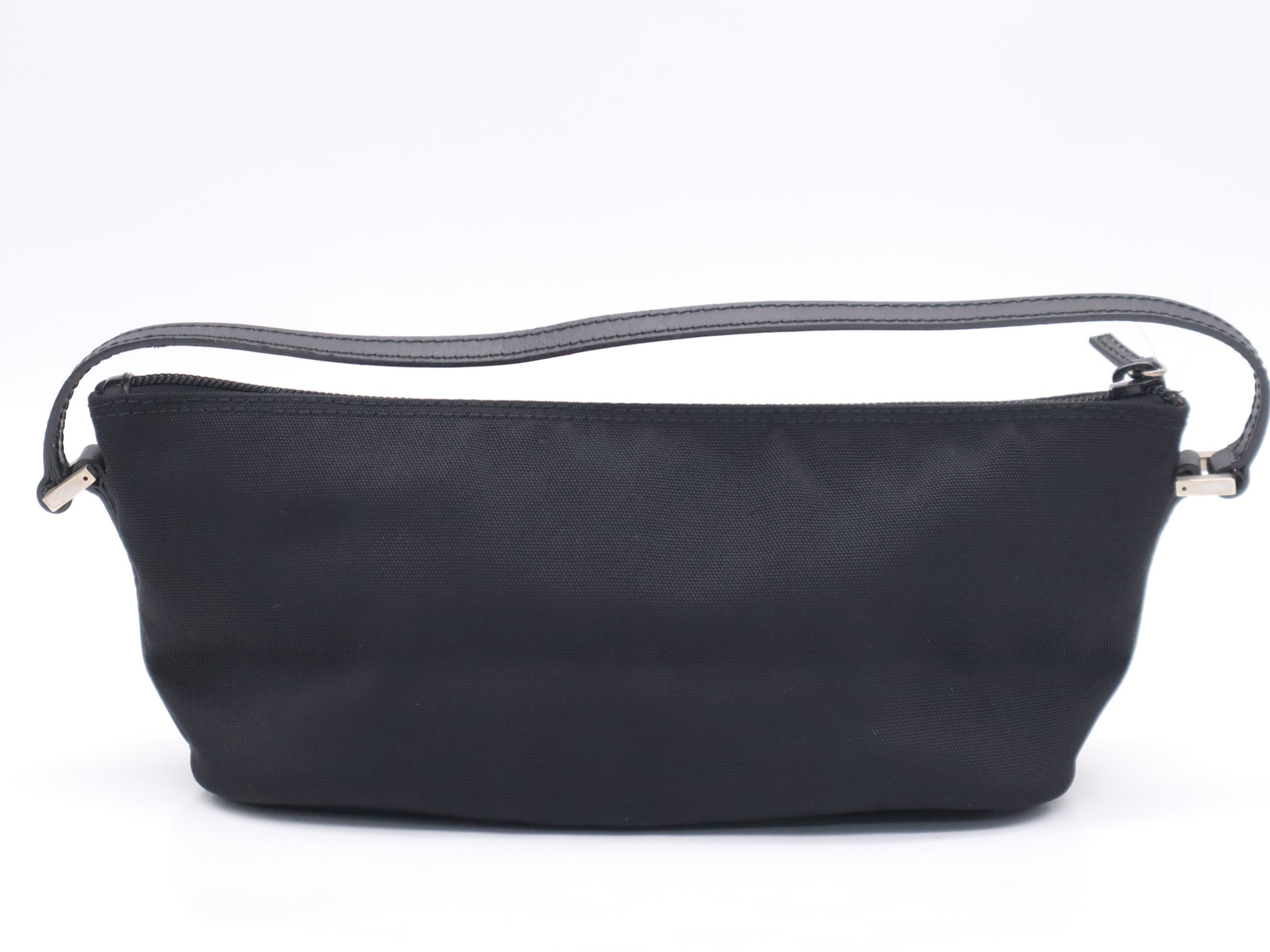 GG Canvas Handbag Accessory Pouch - Black — view 2