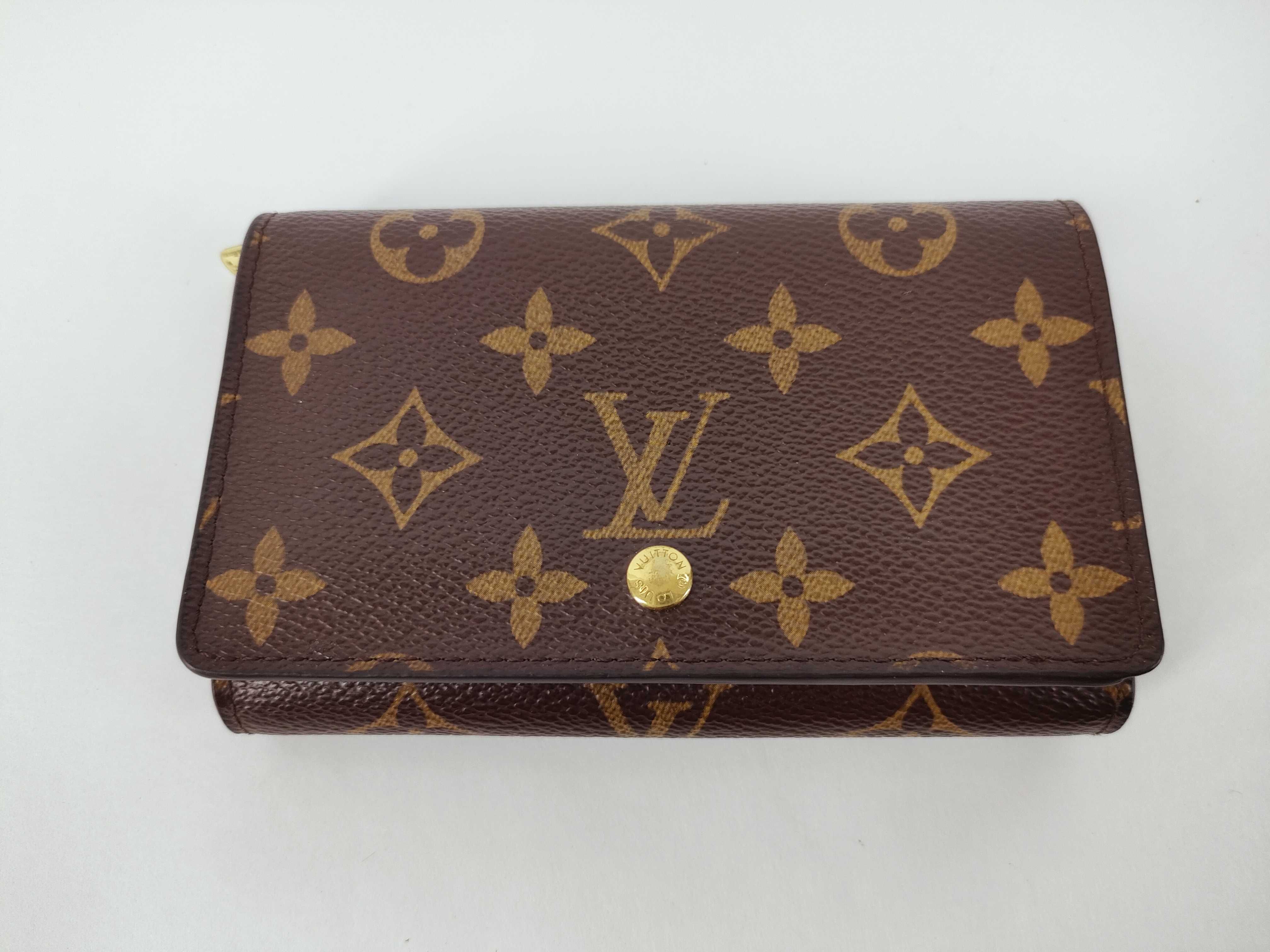 Monogram Louis Vuitton Monogram Portemonnaie Billet Trésor Wallet
