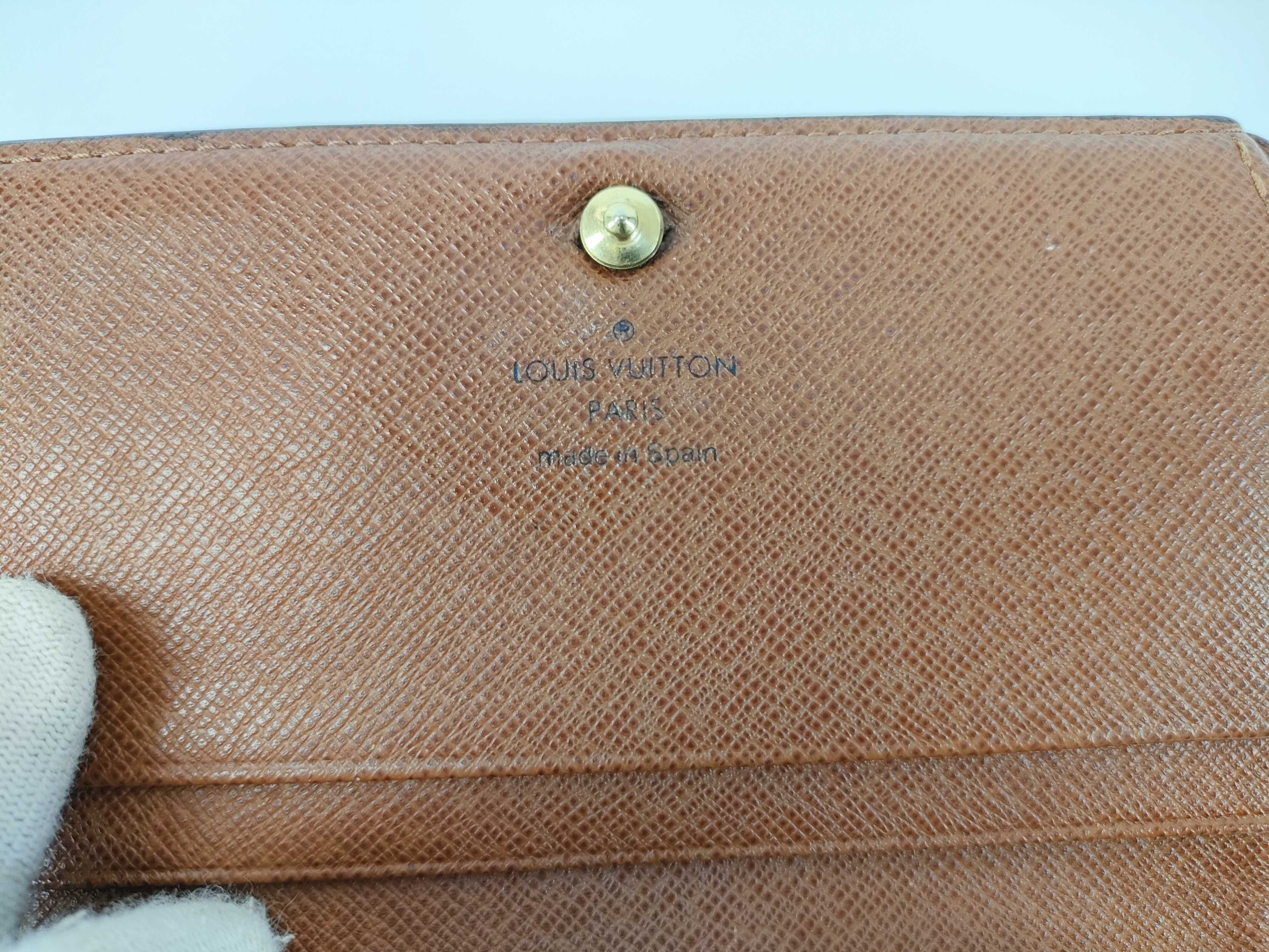 Monogram Louis Vuitton Monogram Portemonnaie Billet Trésor Wallet — view 10