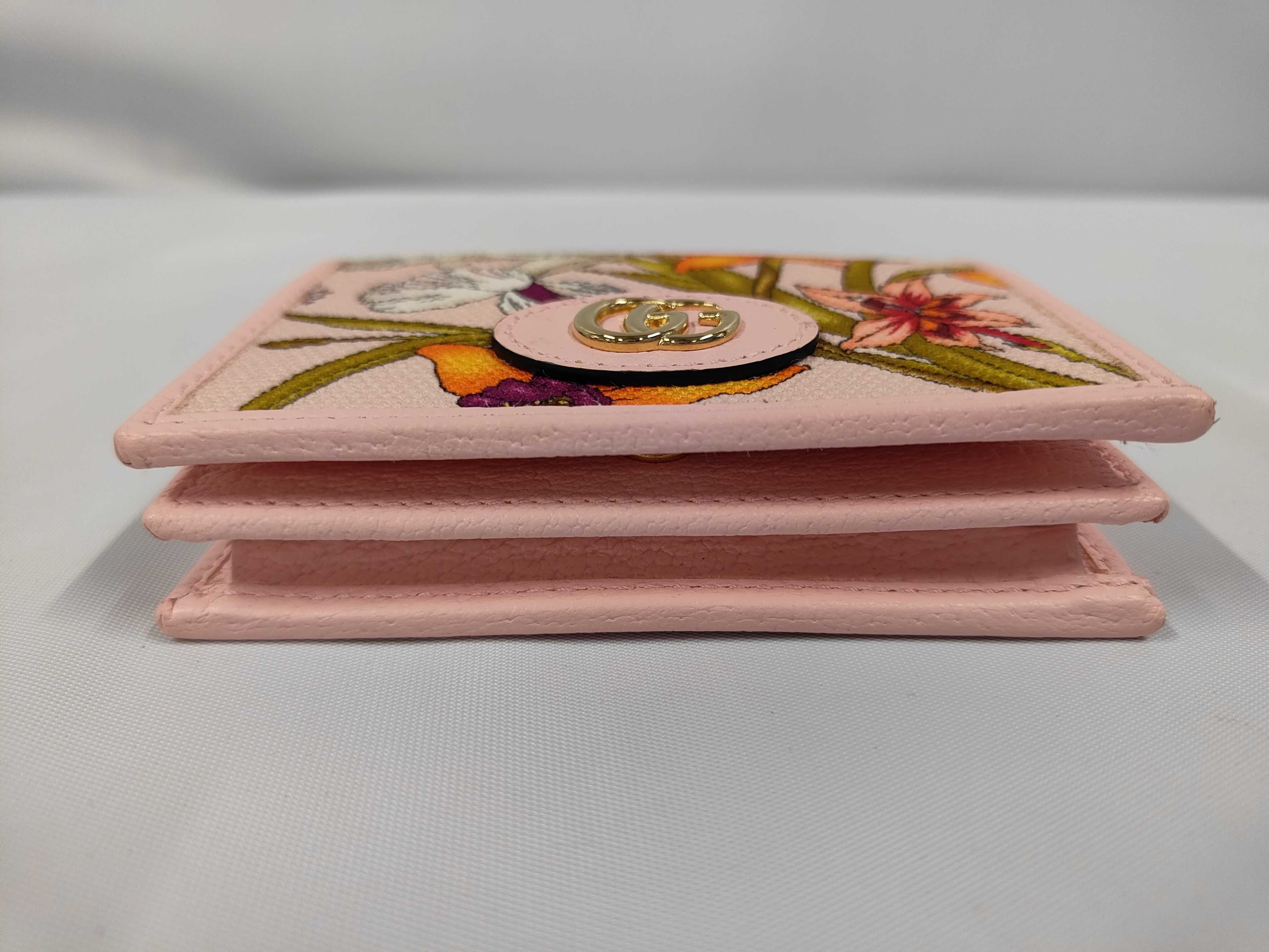 GG Marmont Flora Compact Wallet 577347 — view 3