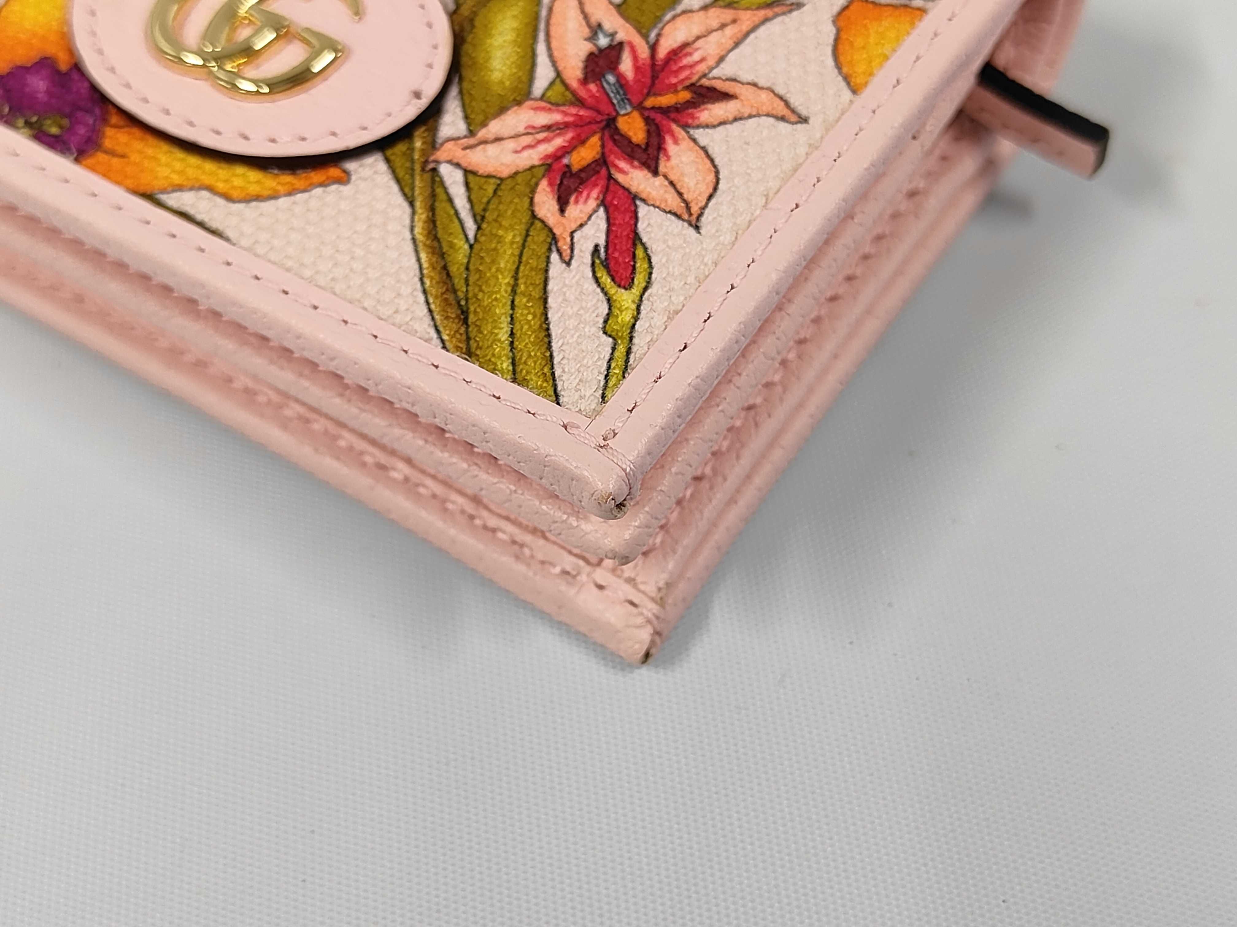 GG Marmont Flora Compact Wallet 577347 — view 4