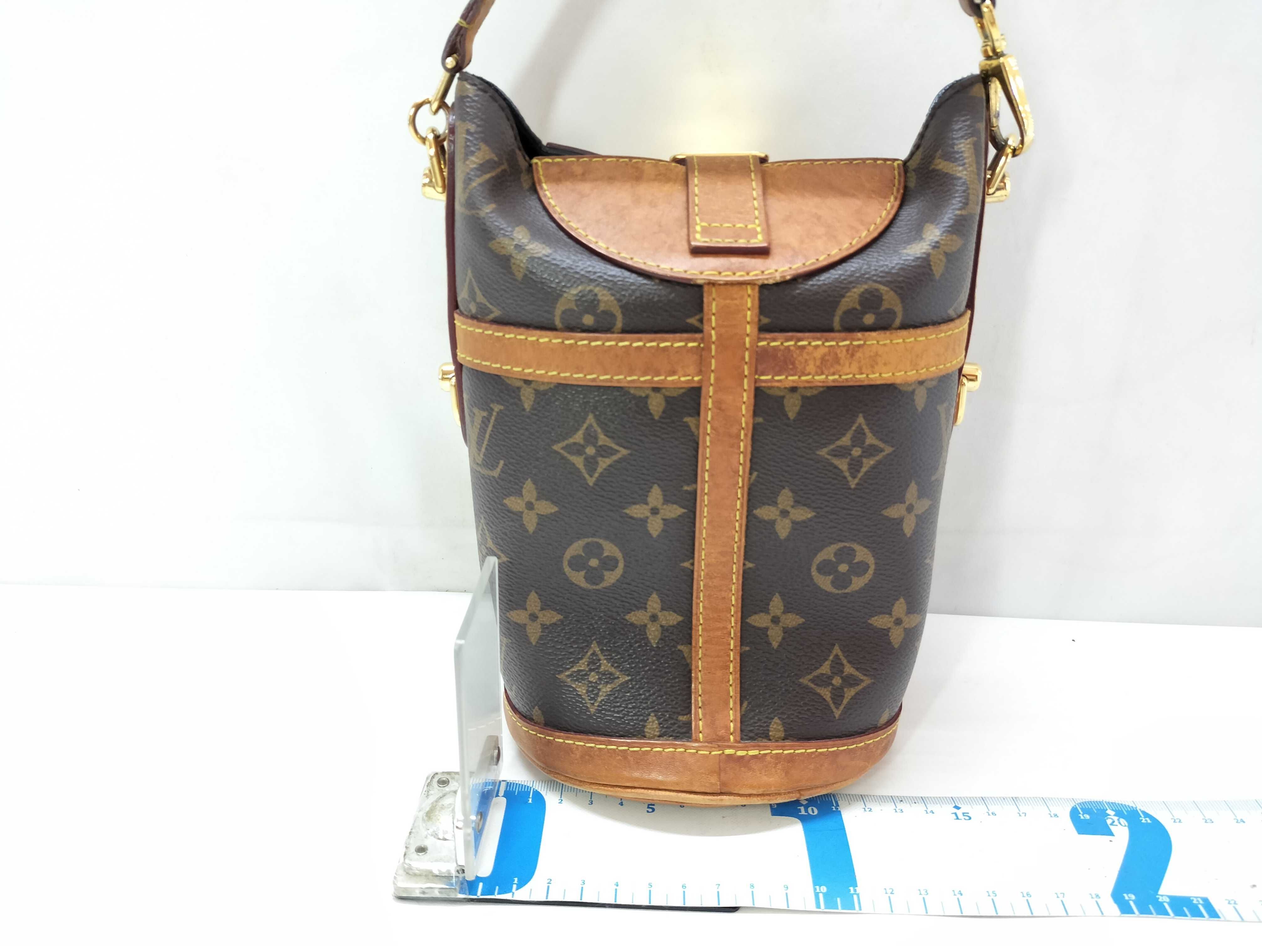 Monogram SG- Monogram Duffle Bag M43587 DU2129 Brown There was an RFID res handbag — view 2