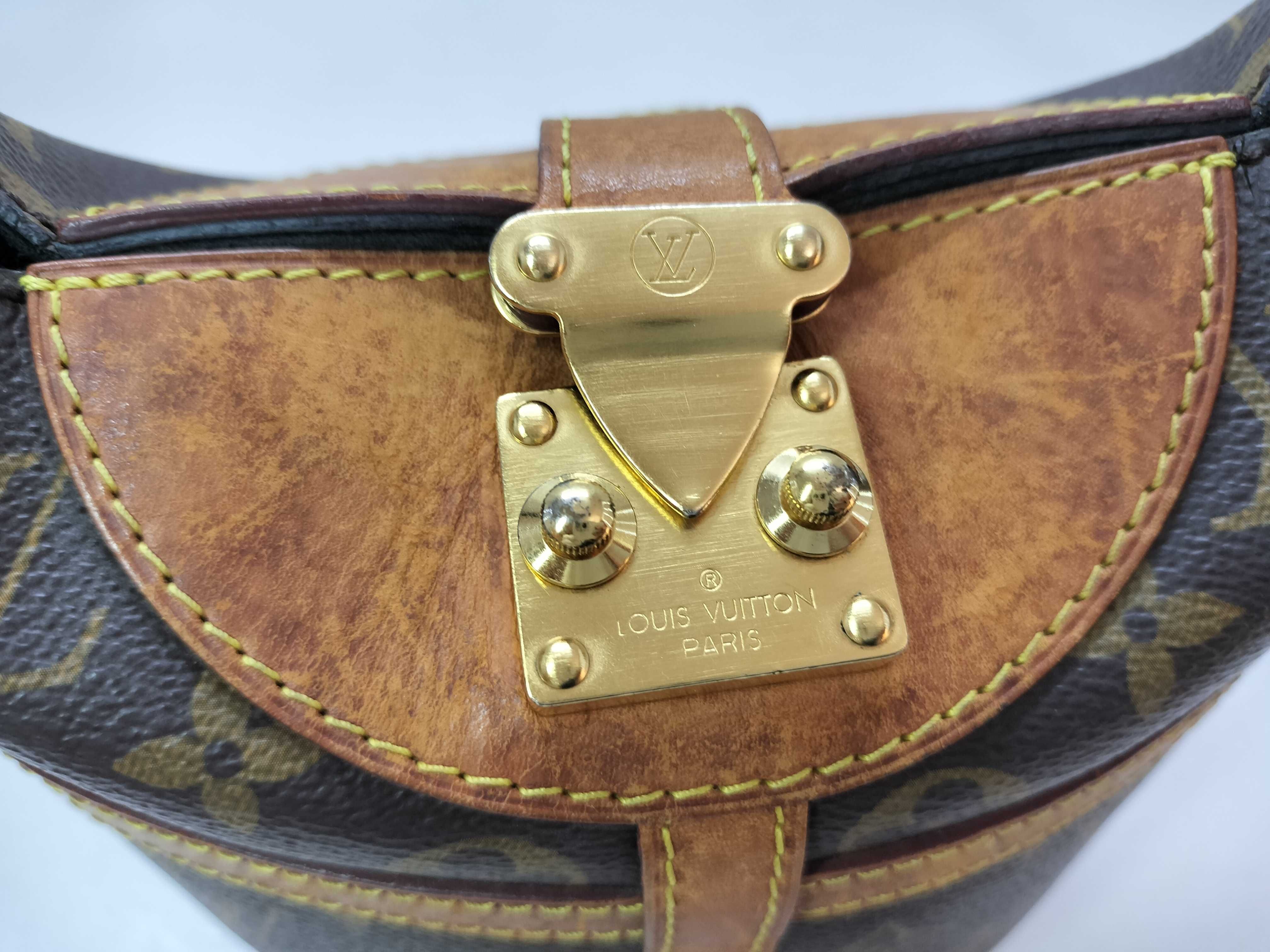 Monogram SG- Monogram Duffle Bag M43587 DU2129 Brown There was an RFID res handbag — view 13