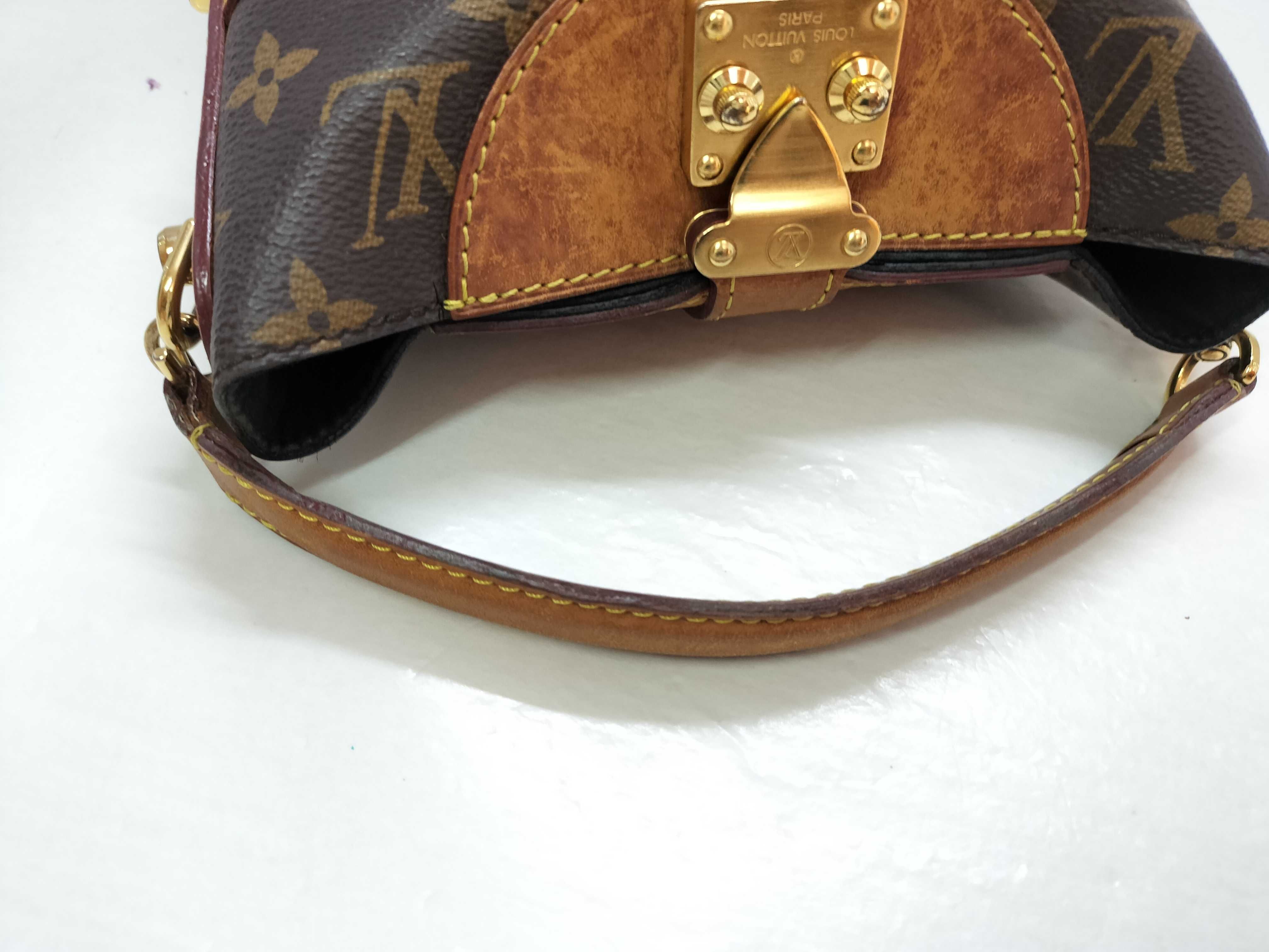 Monogram SG- Monogram Duffle Bag M43587 DU2129 Brown There was an RFID res handbag — view 3
