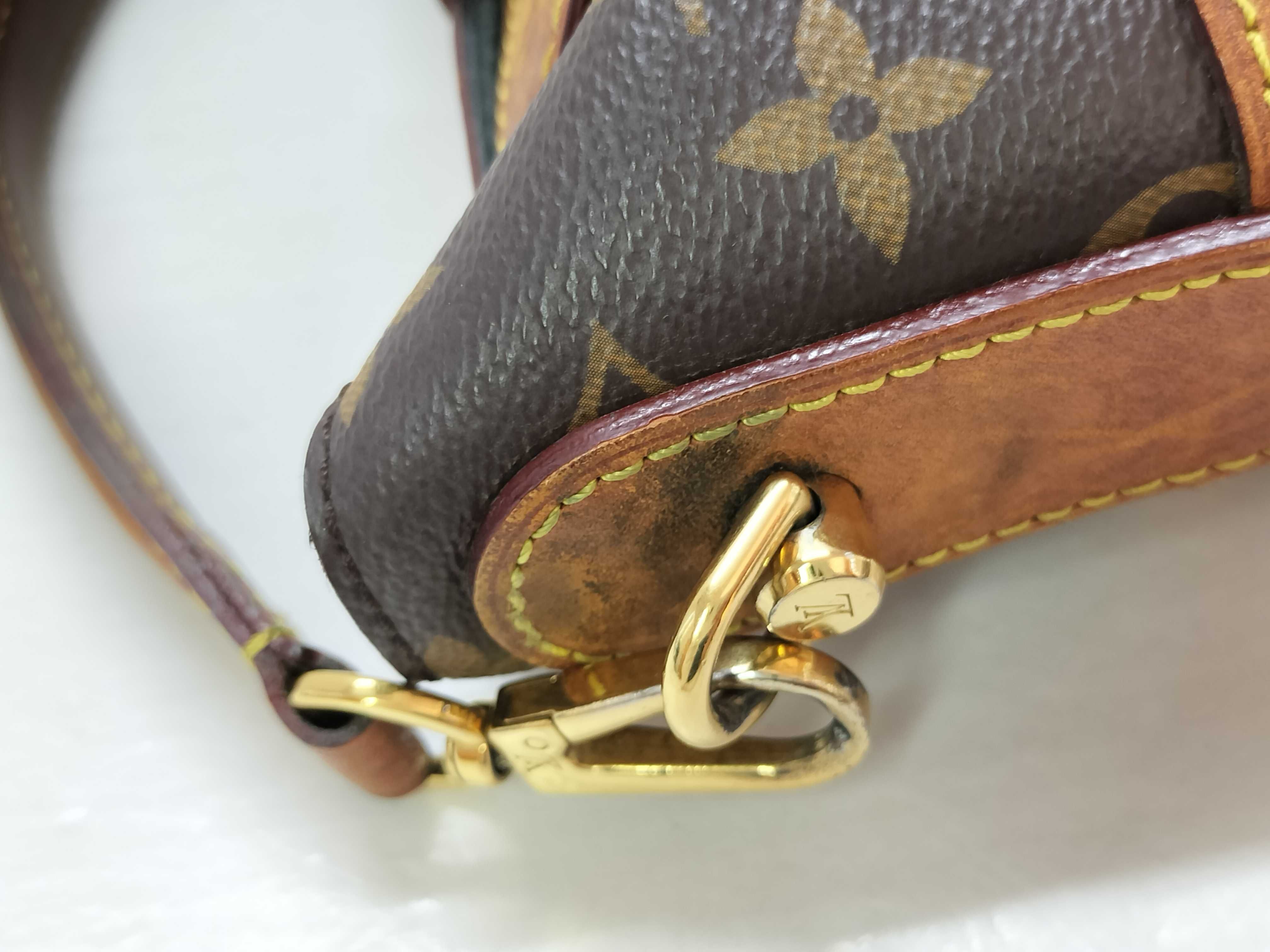 Monogram SG- Monogram Duffle Bag M43587 DU2129 Brown There was an RFID res handbag — view 5