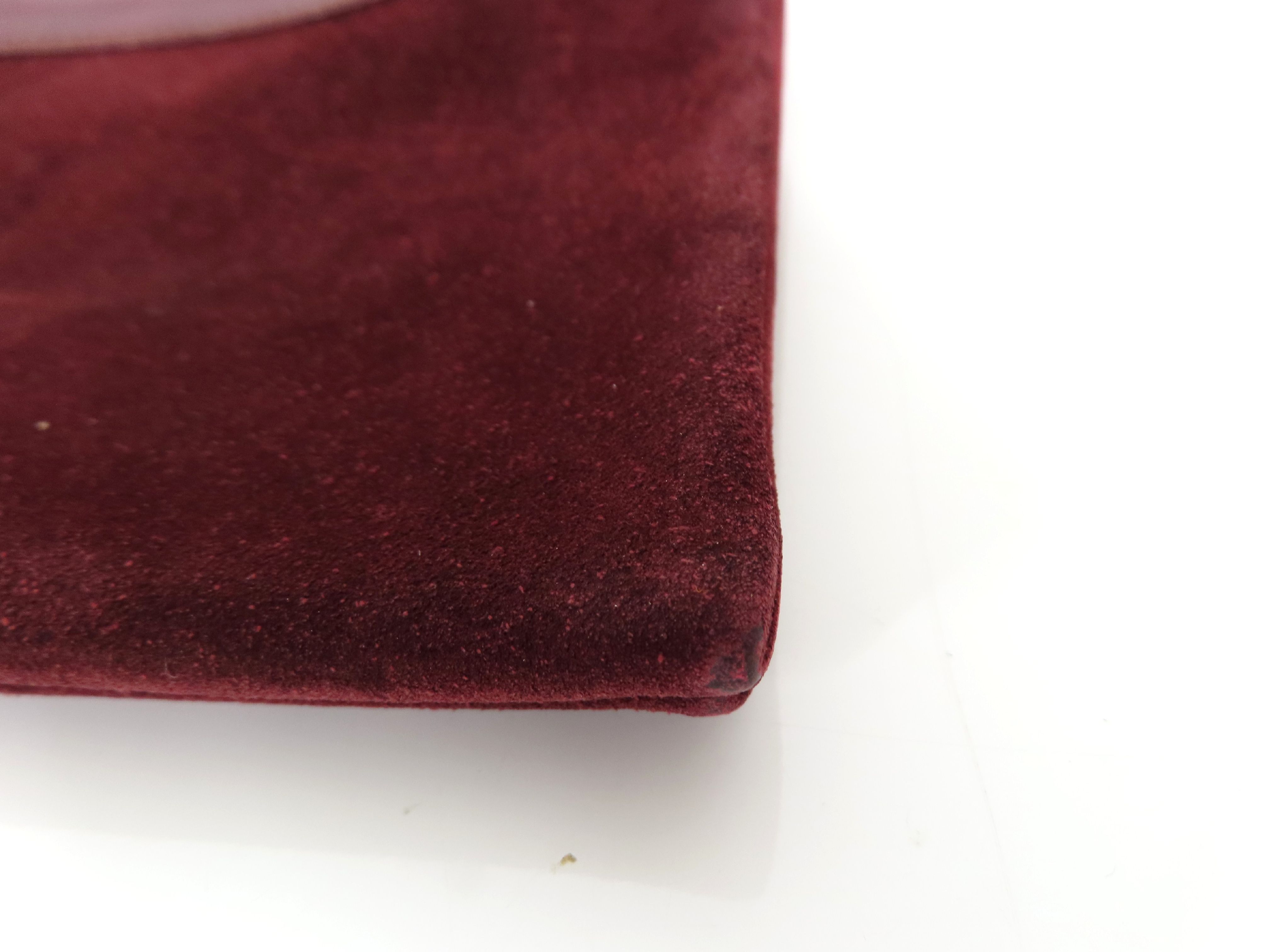 Suede Clutch Bag — view 3