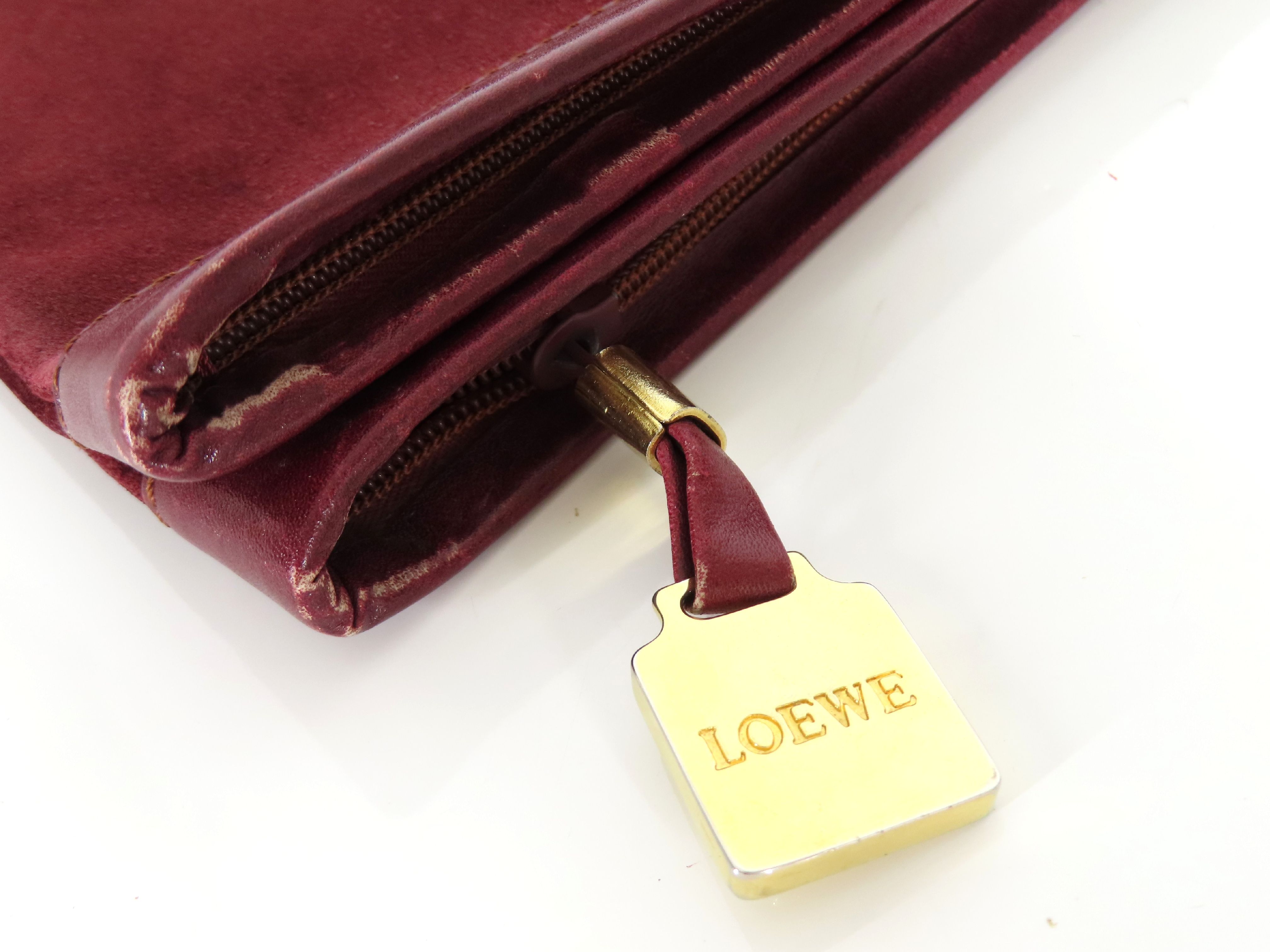 Suede Clutch Bag — view 9