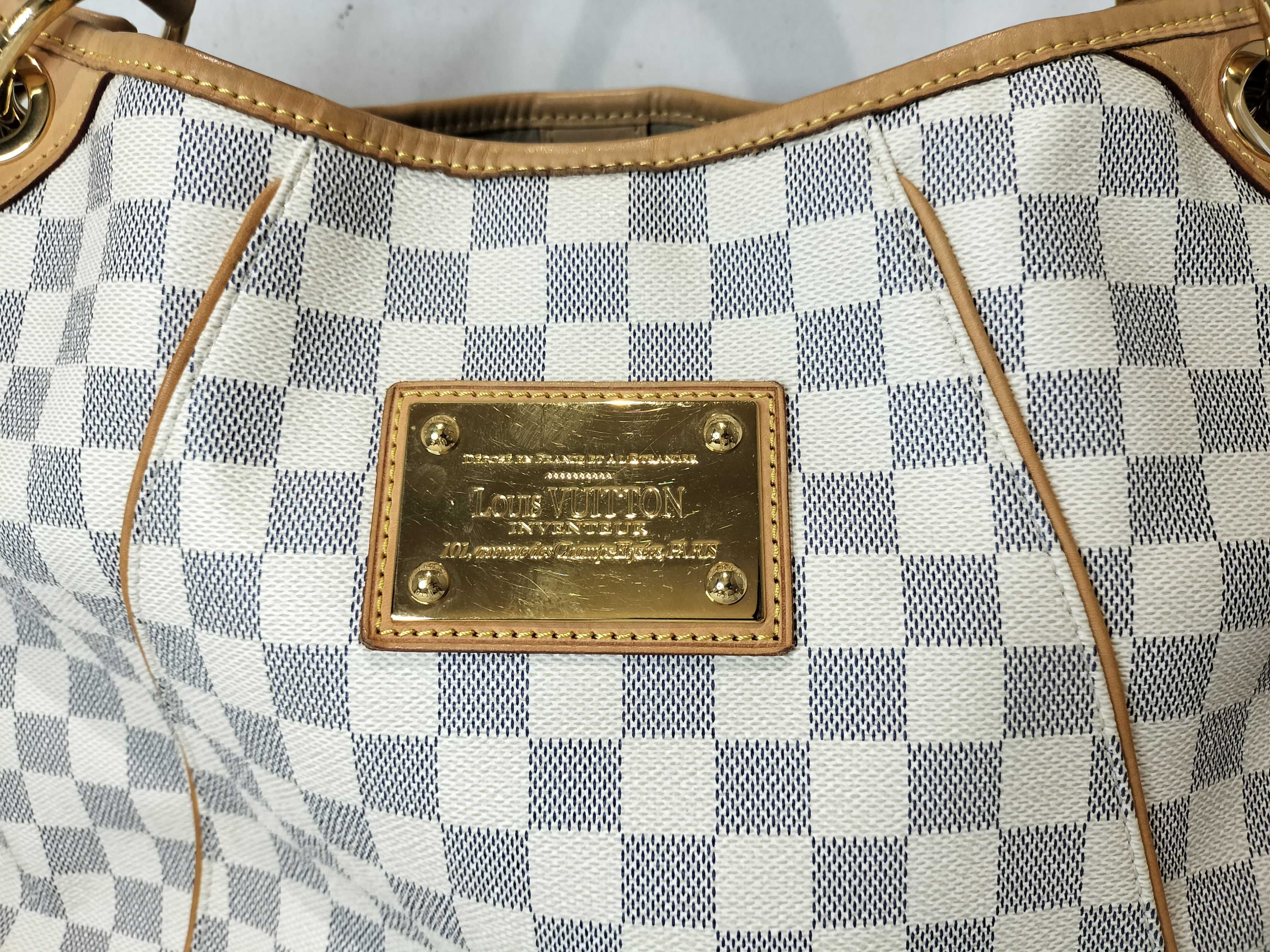 Damier Azur N55216 Galliera GM Handbag — view 2