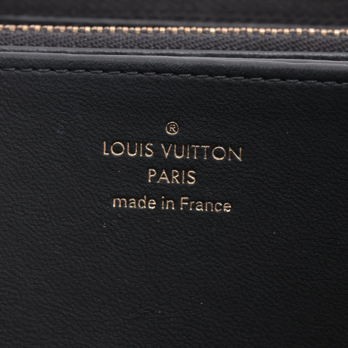 Monogram Embossed Zippy Wallet M81510, Serial Number Unknown, Noir (Black), Round Zip Wallet — view 11