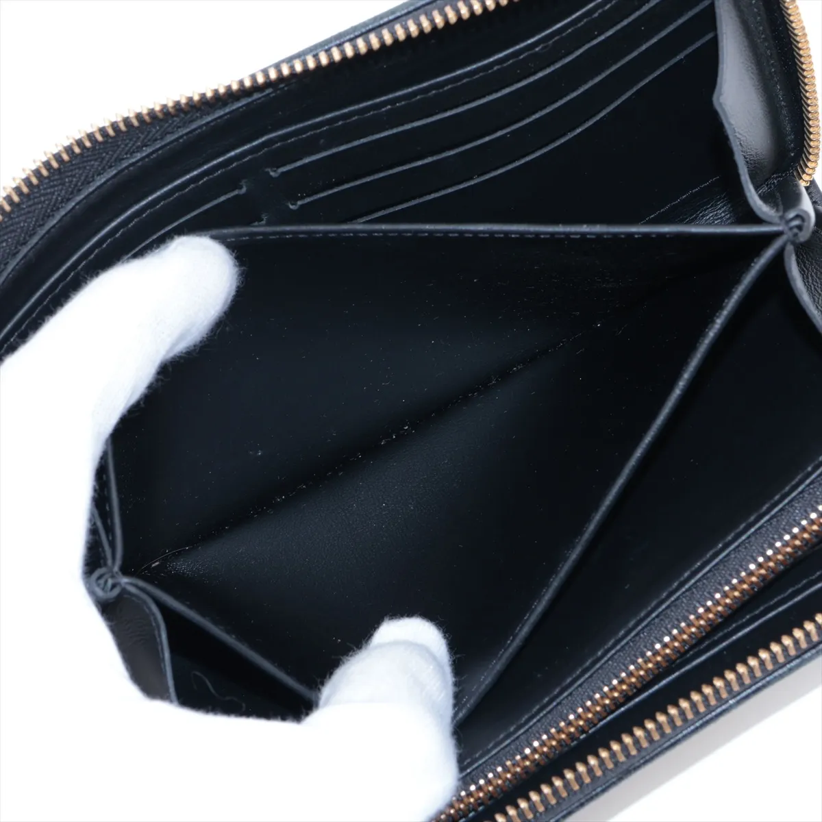 Monogram Embossed Zippy Wallet M81510, Serial Number Unknown, Noir (Black), Round Zip Wallet — view 6