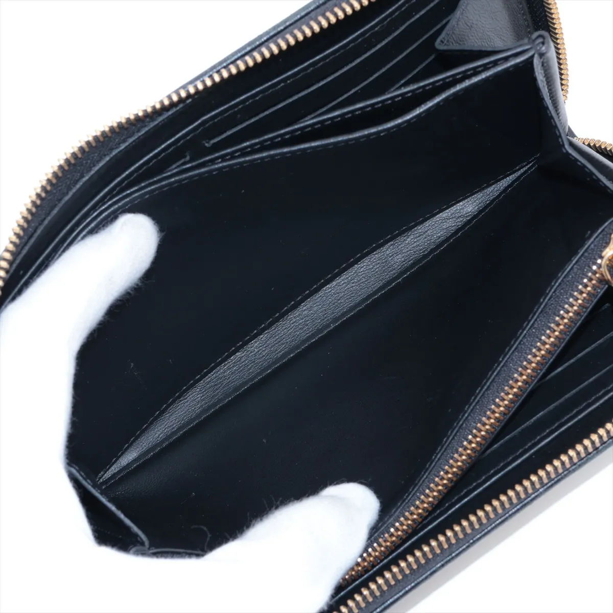 Monogram Embossed Zippy Wallet M81510, Serial Number Unknown, Noir (Black), Round Zip Wallet — view 7