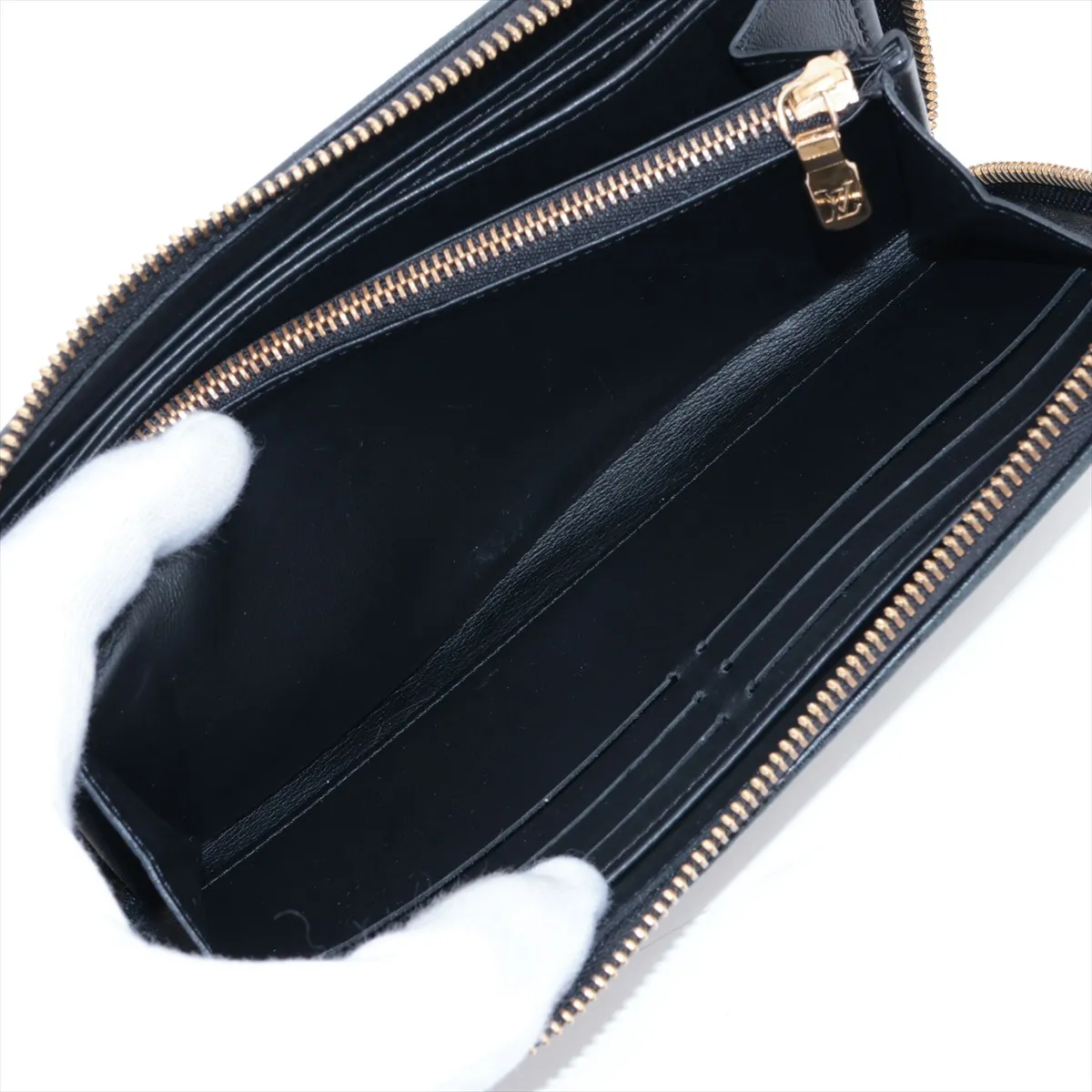 Monogram Embossed Zippy Wallet M81510, Serial Number Unknown, Noir (Black), Round Zip Wallet — view 8