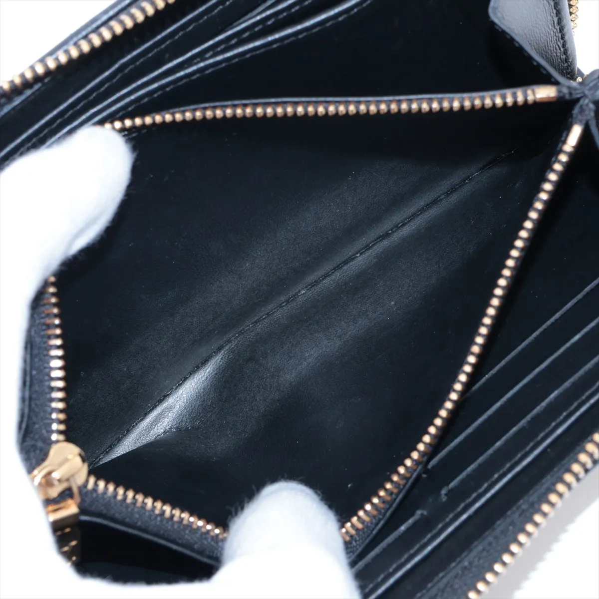 Monogram Embossed Zippy Wallet M81510, Serial Number Unknown, Noir (Black), Round Zip Wallet — view 10