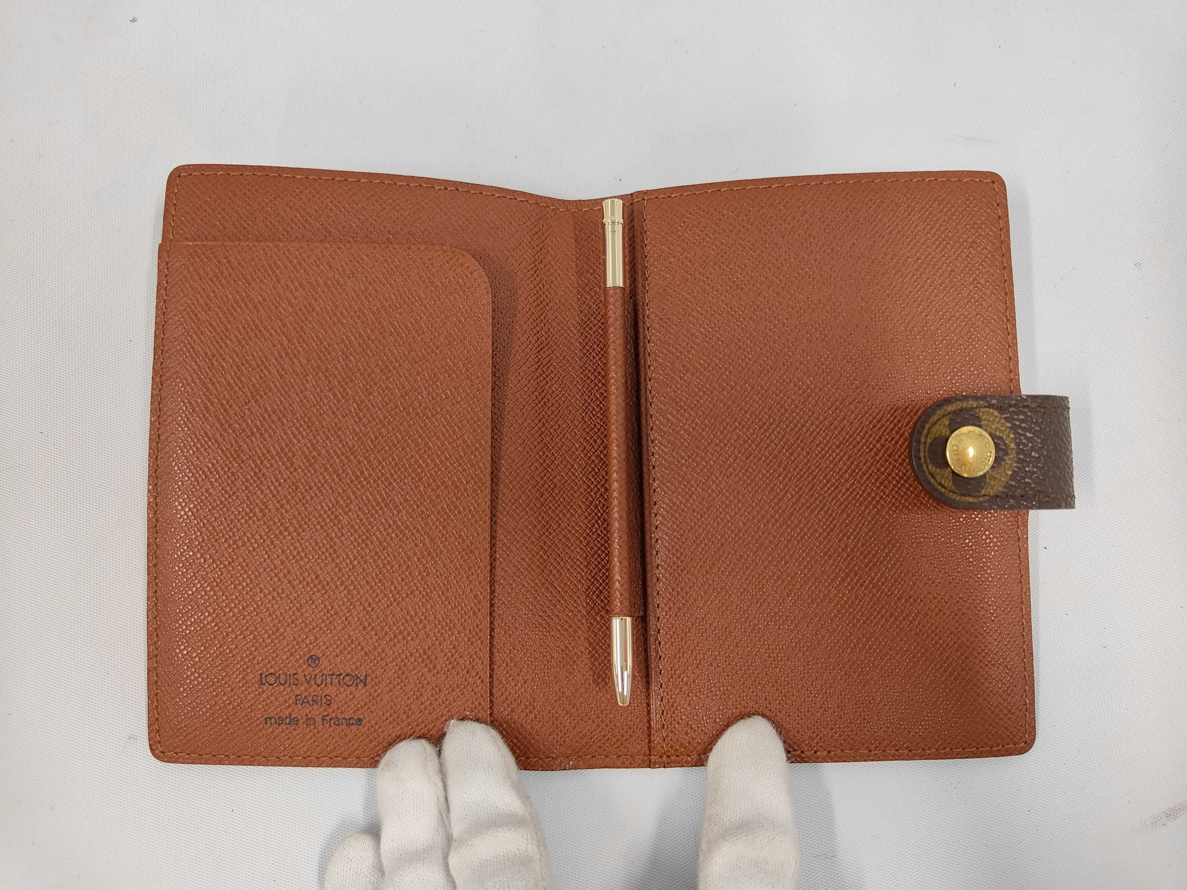 Monogram Etui Palm PDA Cover M63028 Notebook Cover — view 6