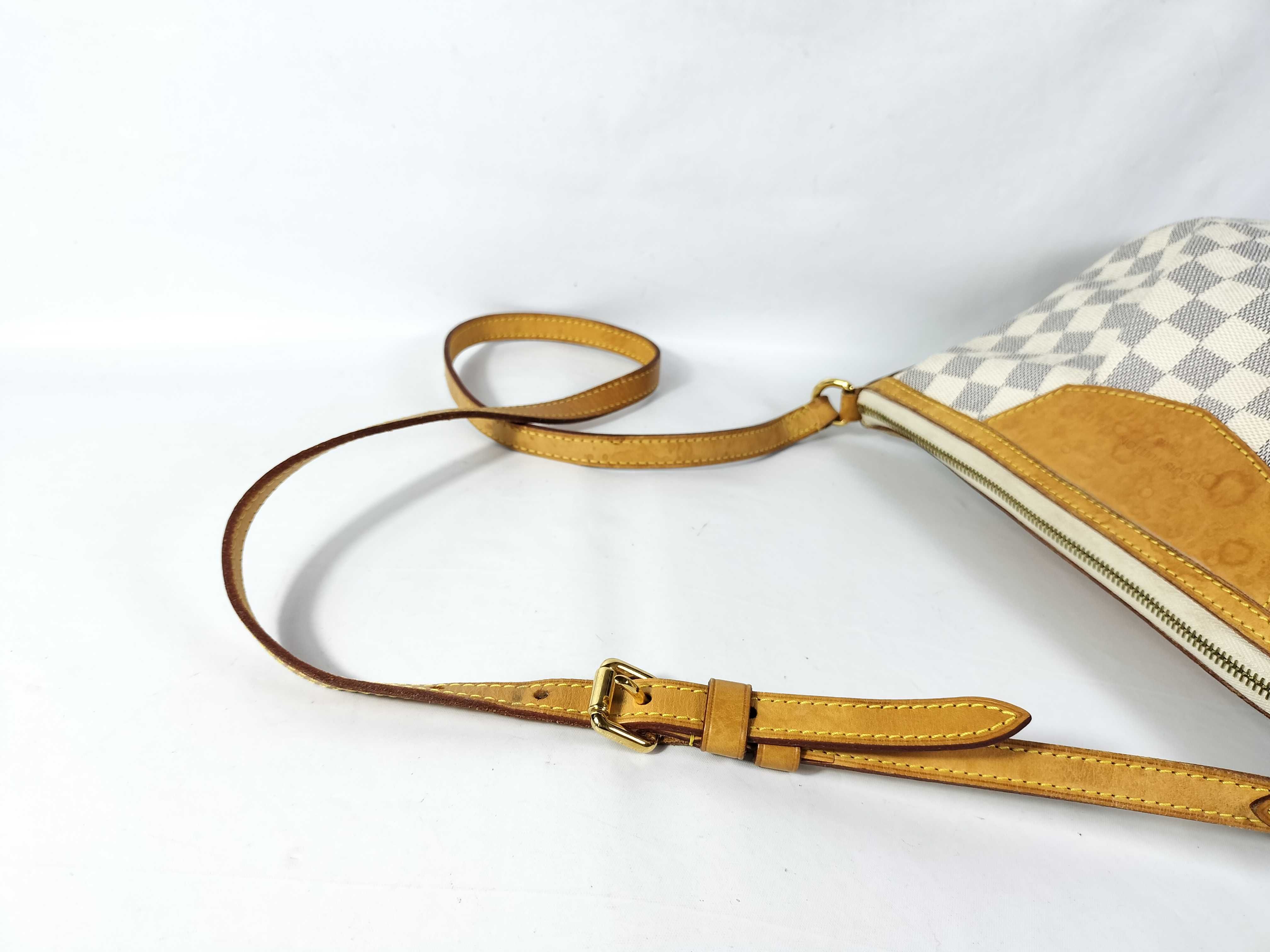 Monogram Graffiti Damier Azur Siracusa PM N41113 MI0192 Shoulder Bag — view 3