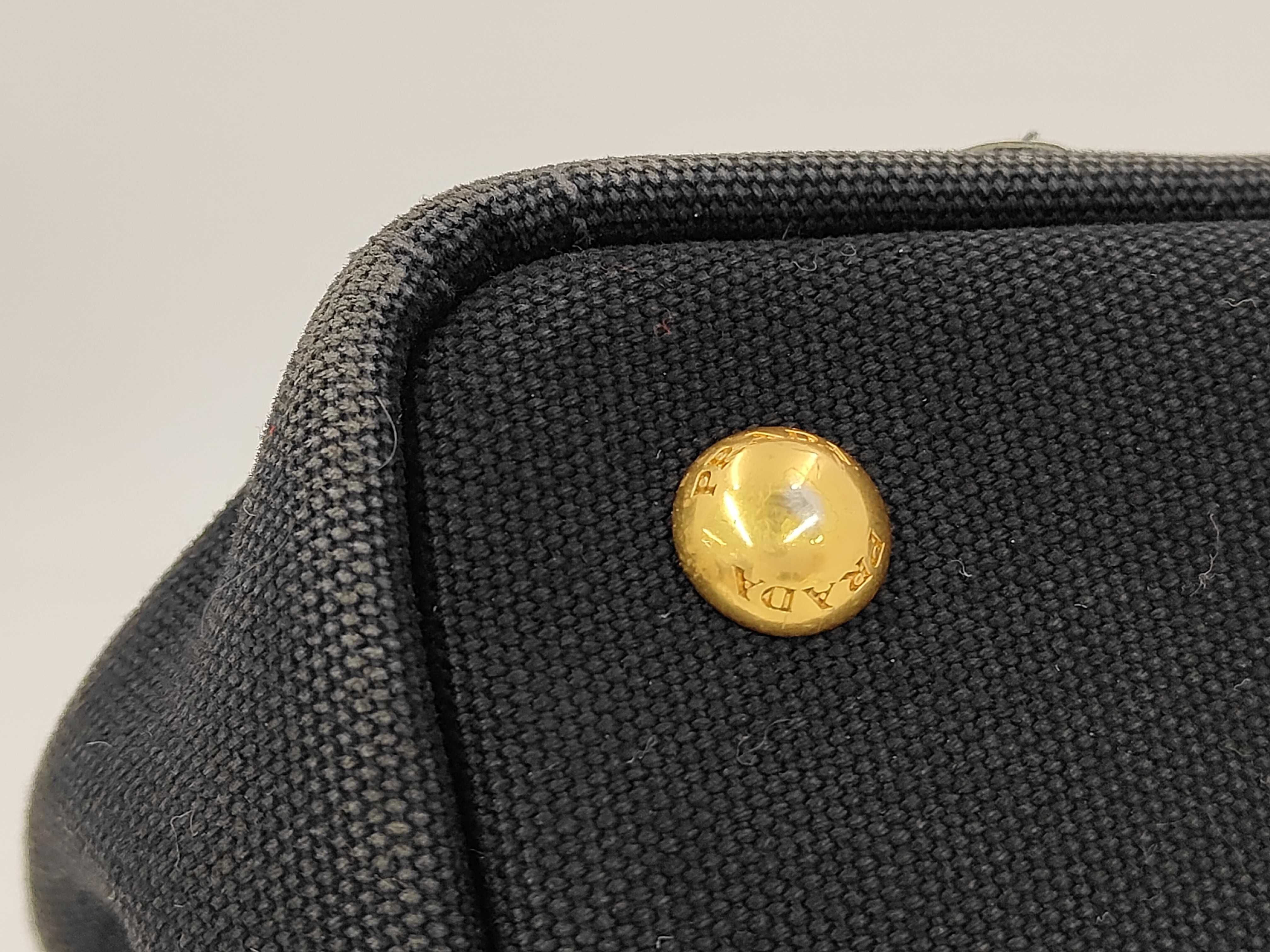 Black Denim 2-Way Tote Bag — view 7