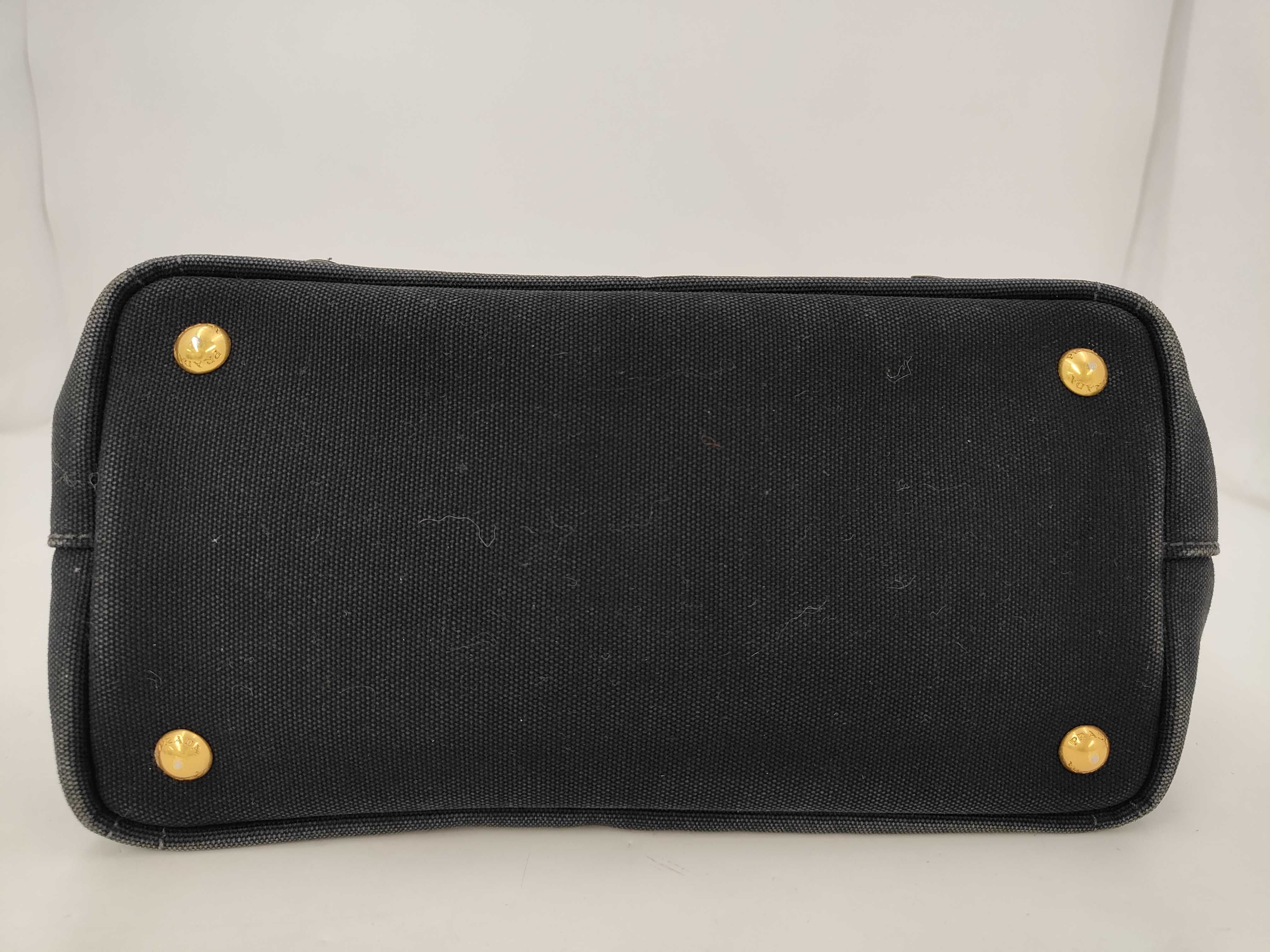 Black Denim 2-Way Tote Bag — view 8