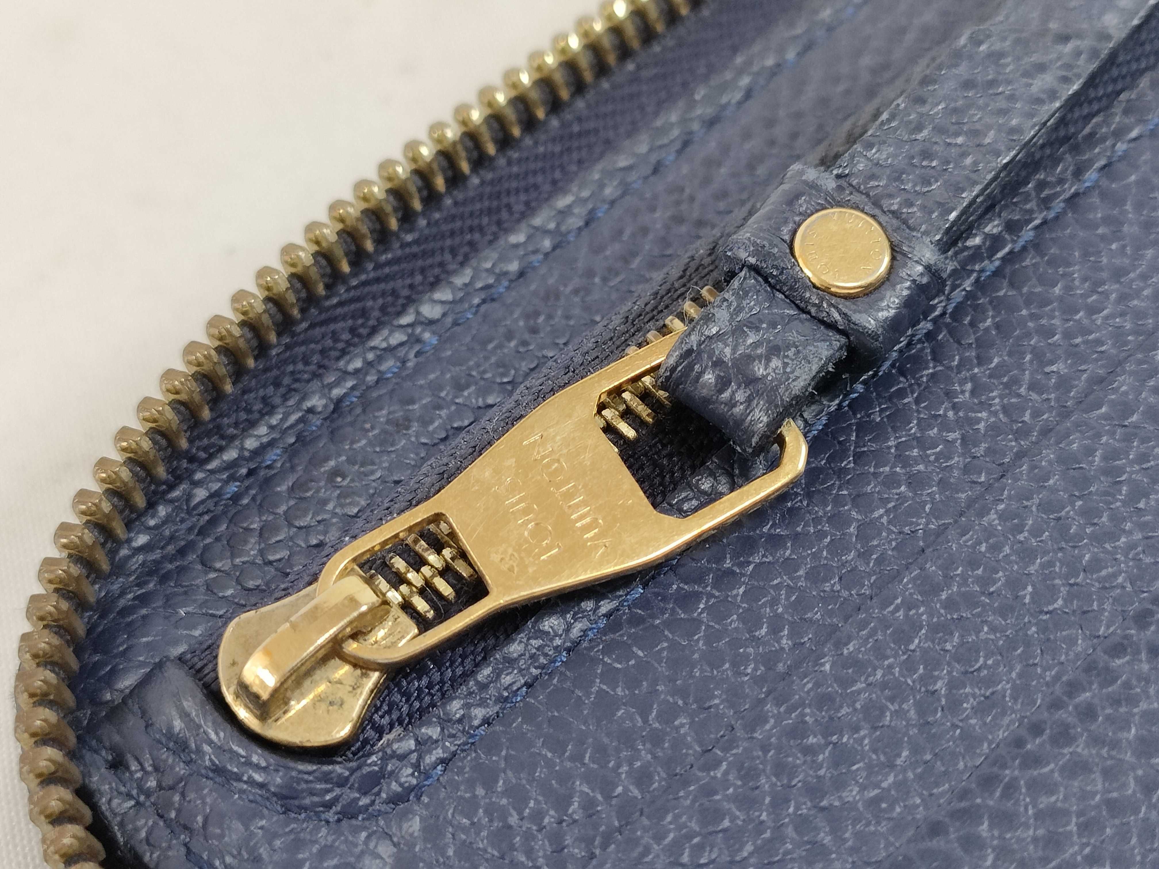 Monogram Empreinte Monogram Round Zip Long Wallet — view 14