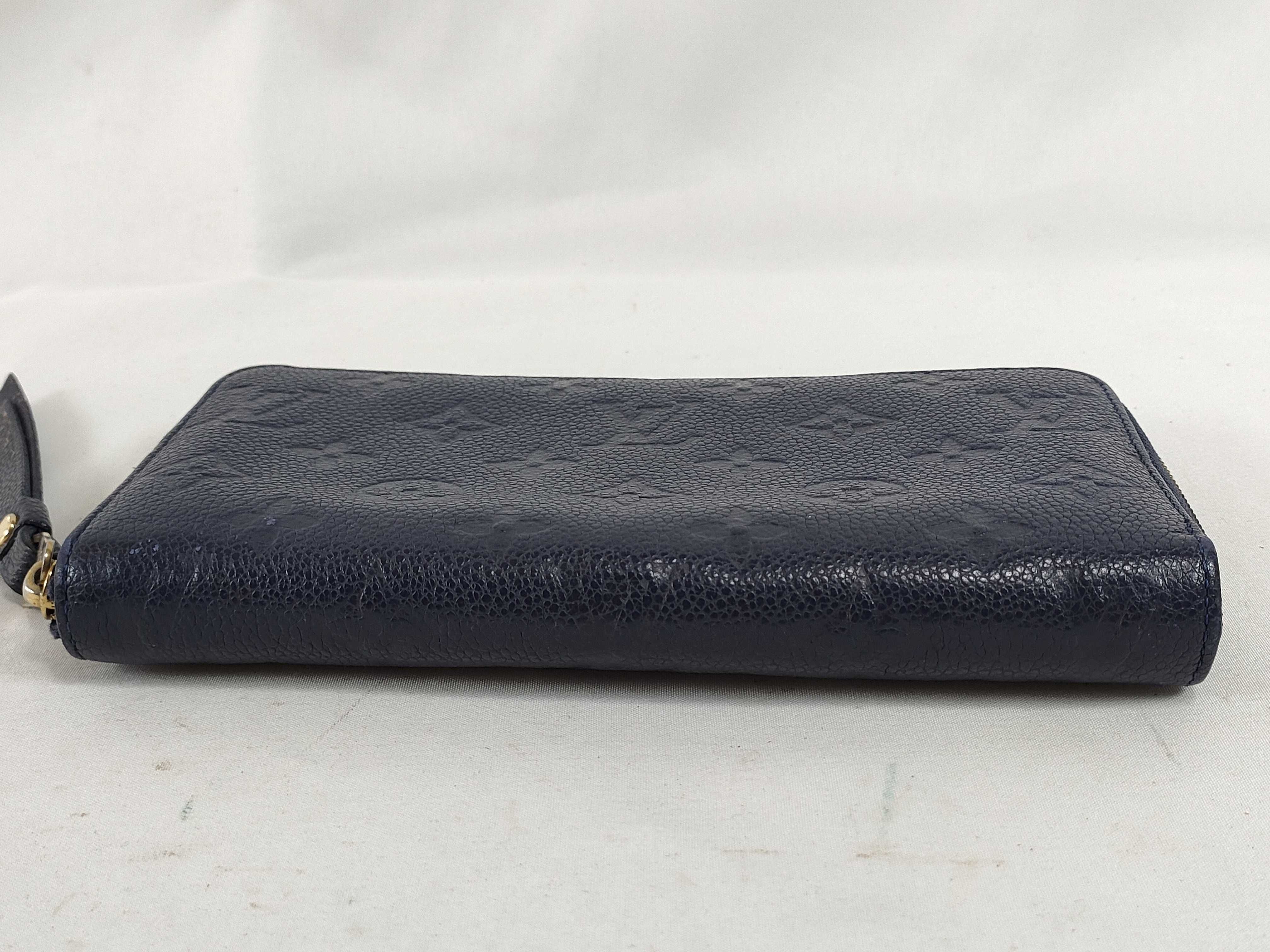 Monogram Empreinte Monogram Round Zip Long Wallet — view 3
