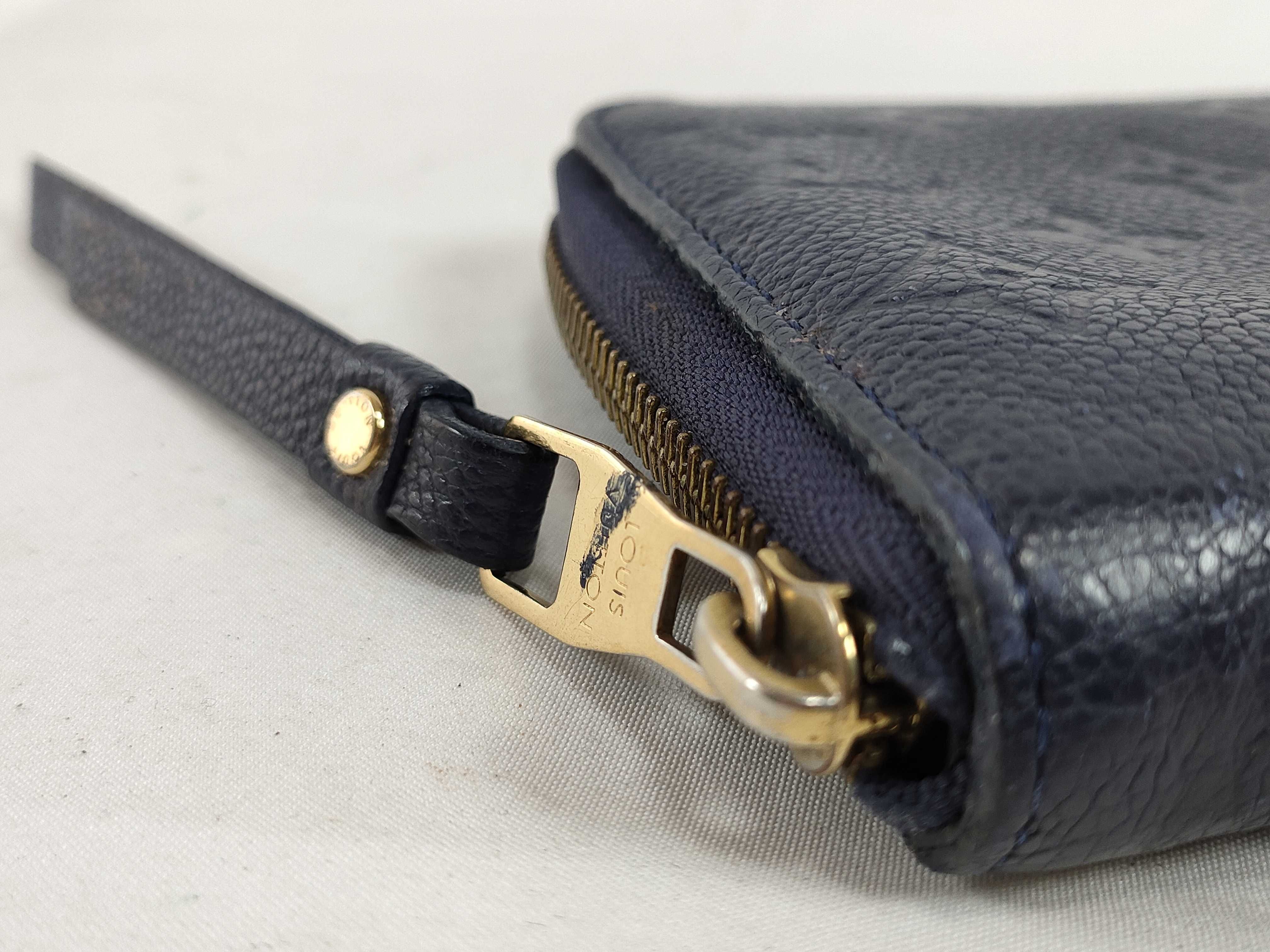 Monogram Empreinte Monogram Round Zip Long Wallet — view 7