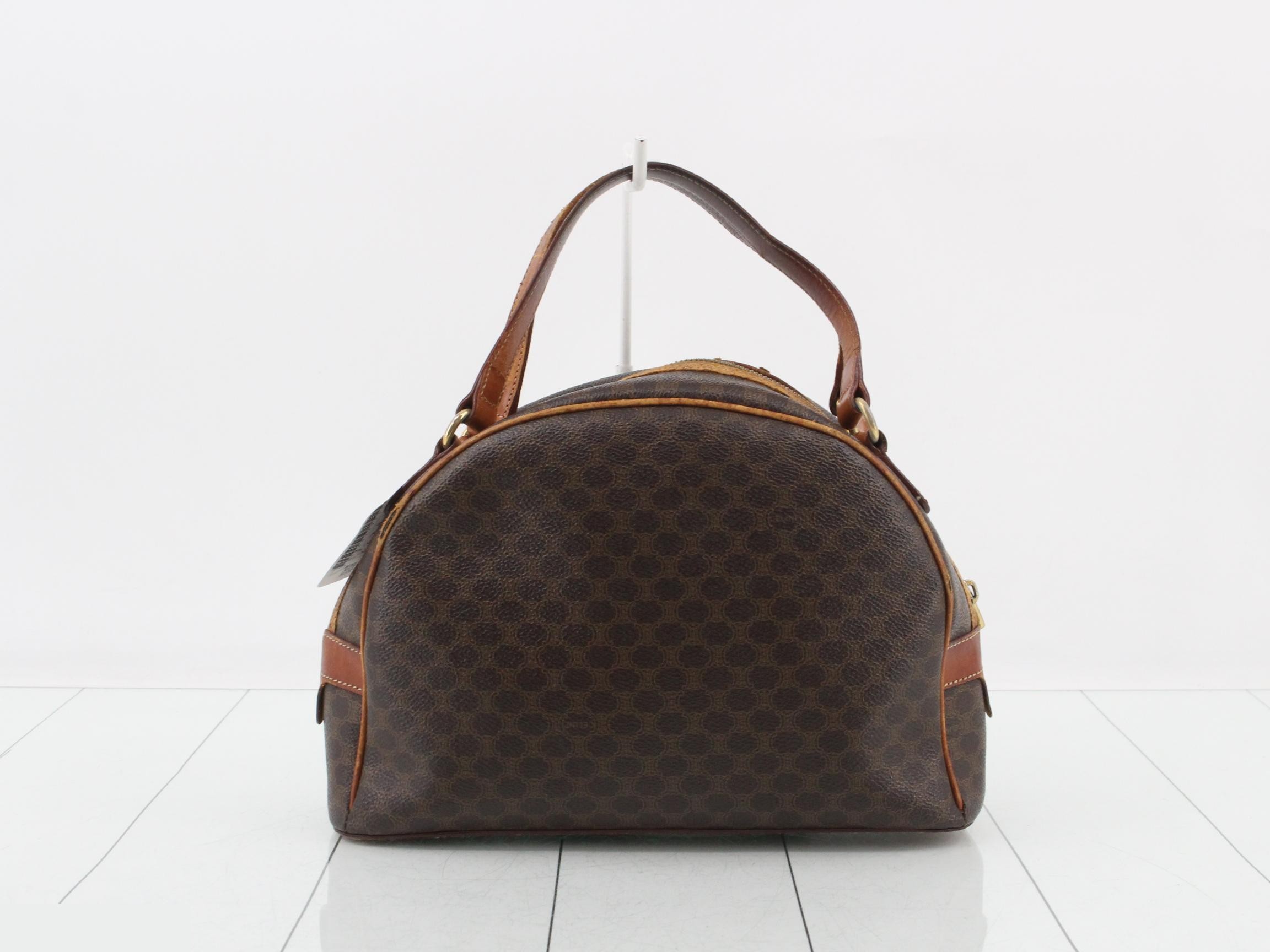 Macadam PVC Handbag, Brown — view 2