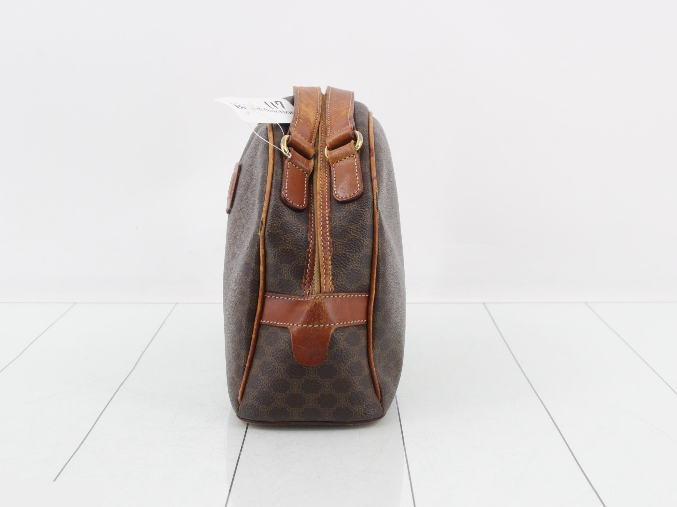 Macadam PVC Handbag, Brown — view 3