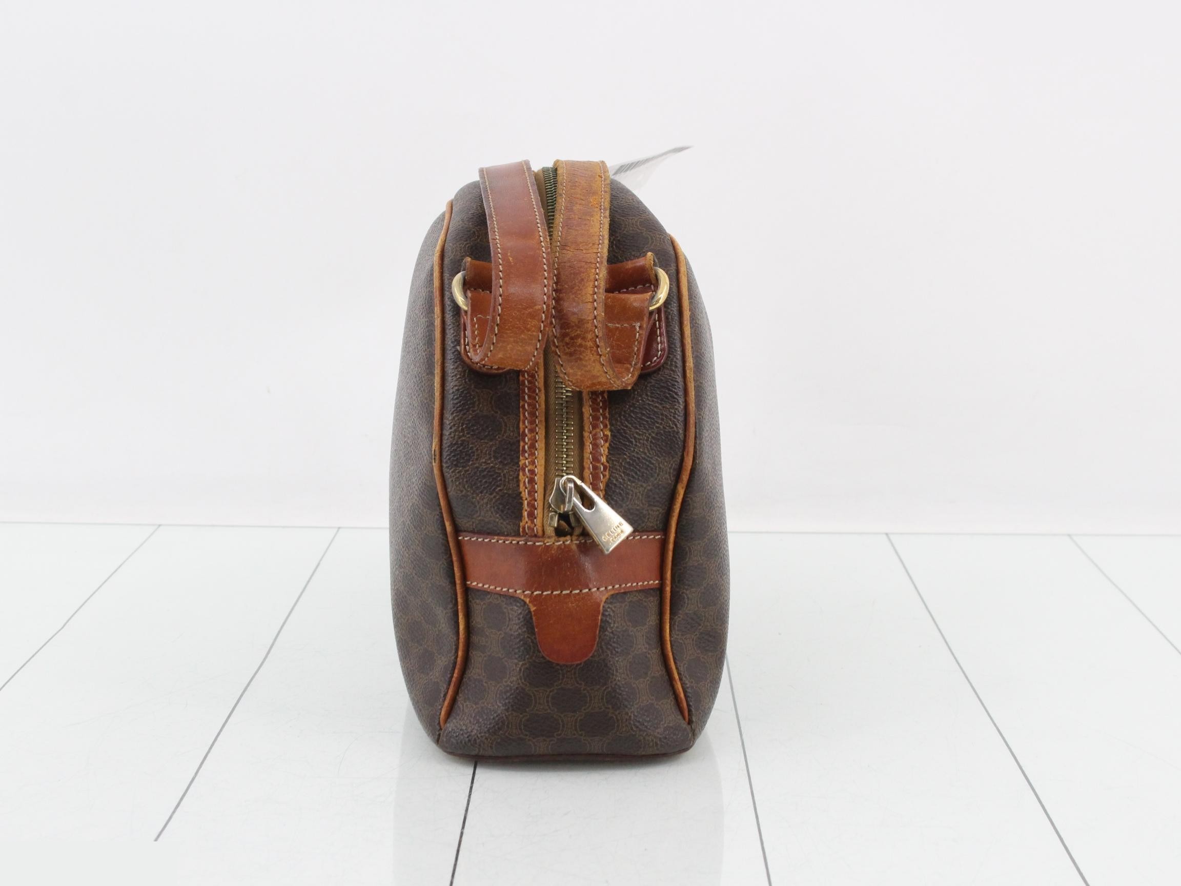 Macadam PVC Handbag, Brown — view 4