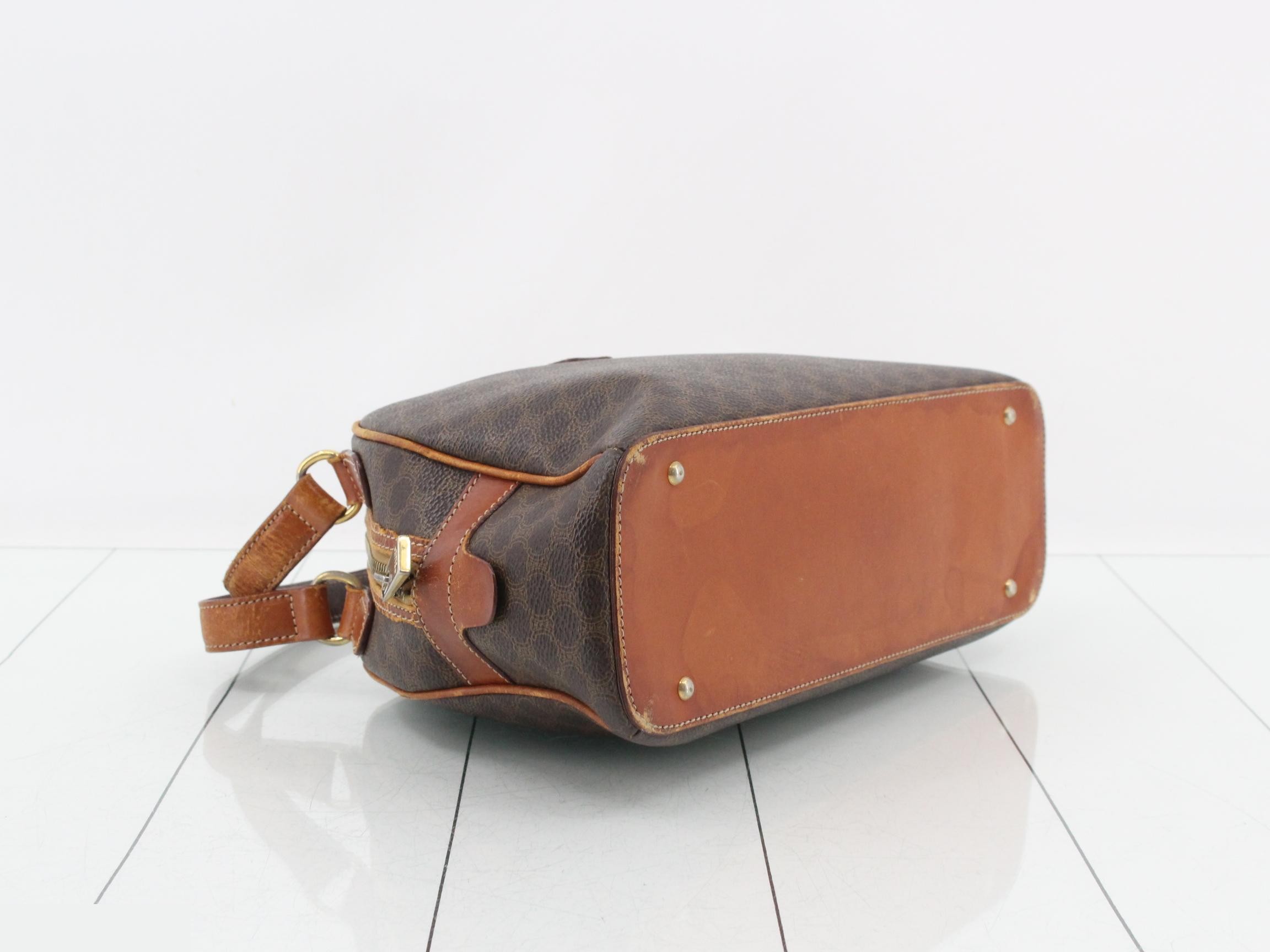 Macadam PVC Handbag, Brown — view 5