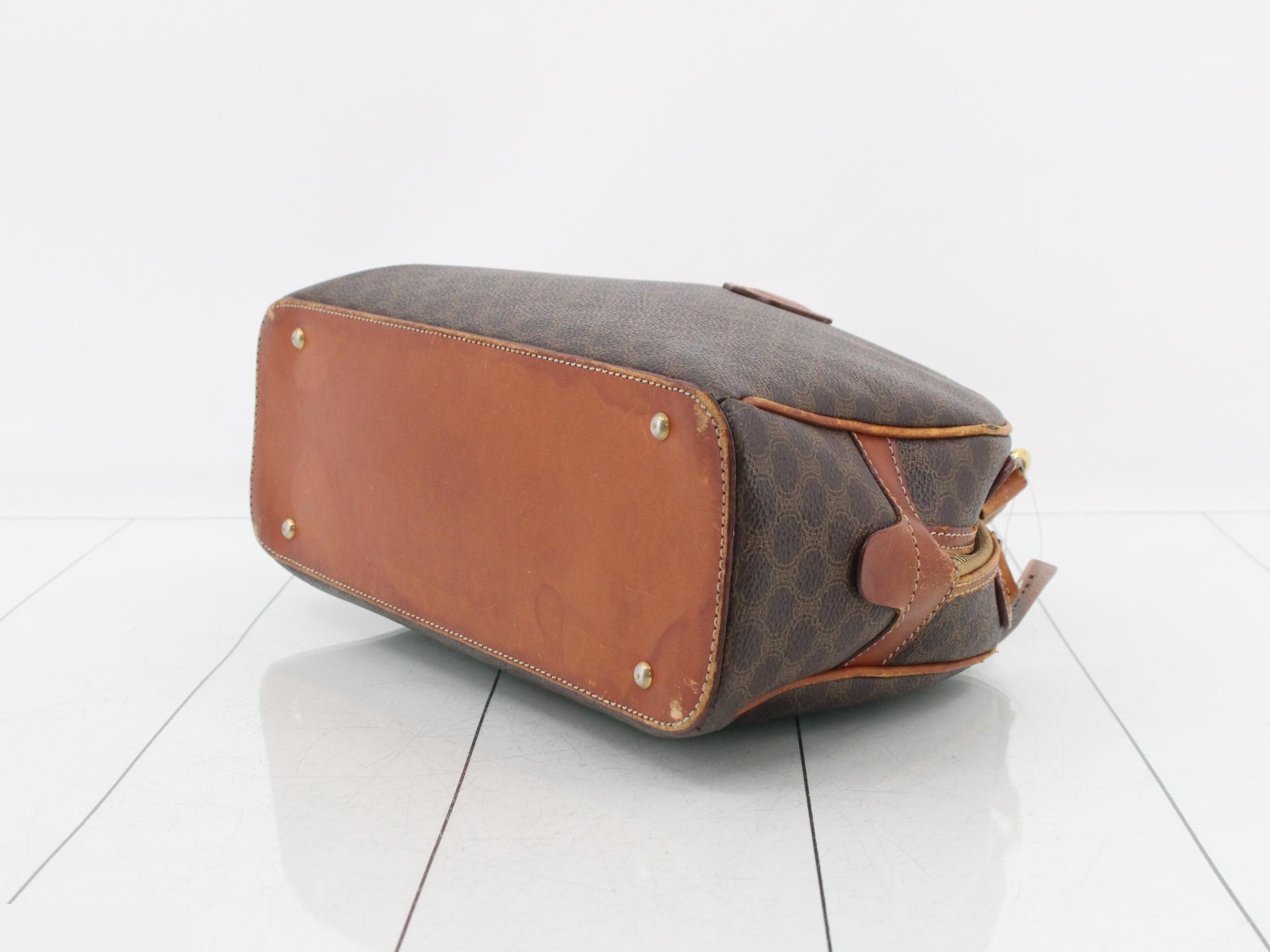 Macadam PVC Handbag, Brown — view 6