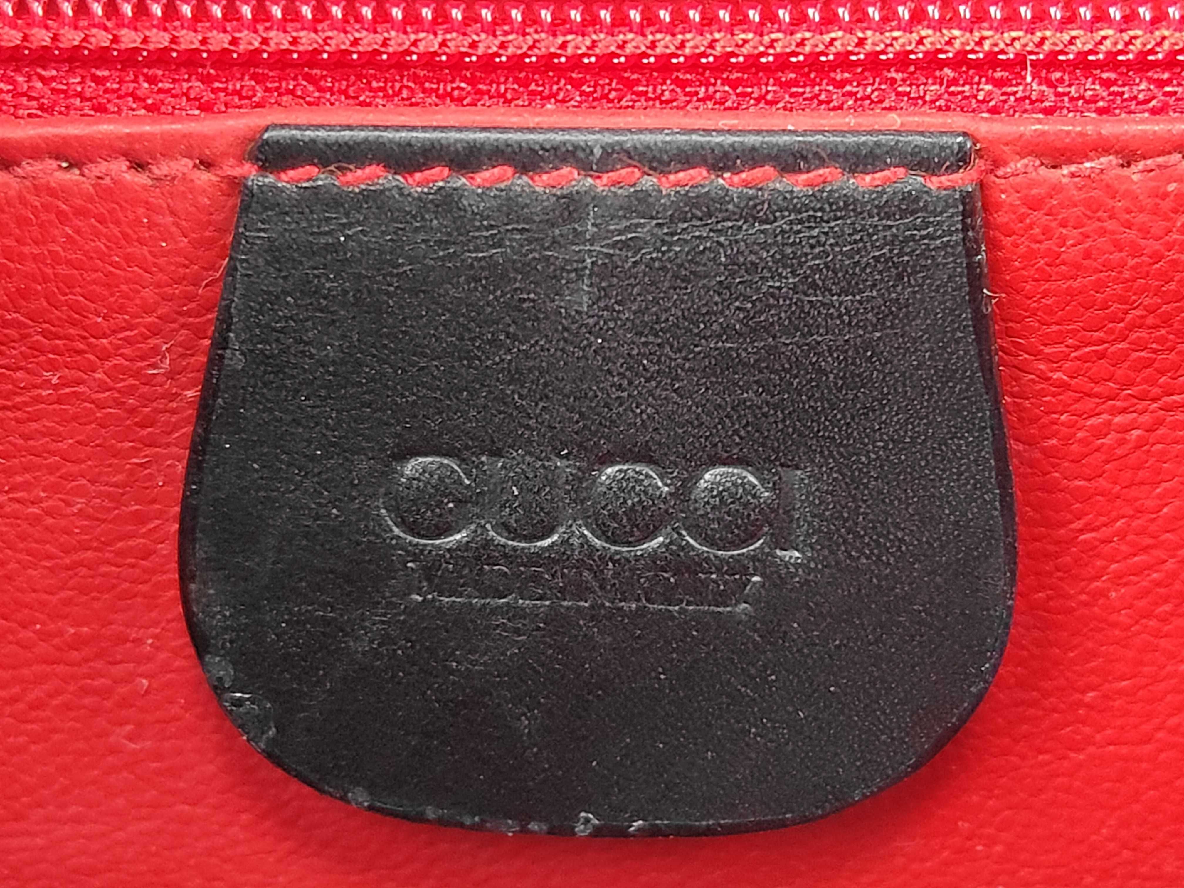 Lady Lock Leather Handbag, Black — view 11