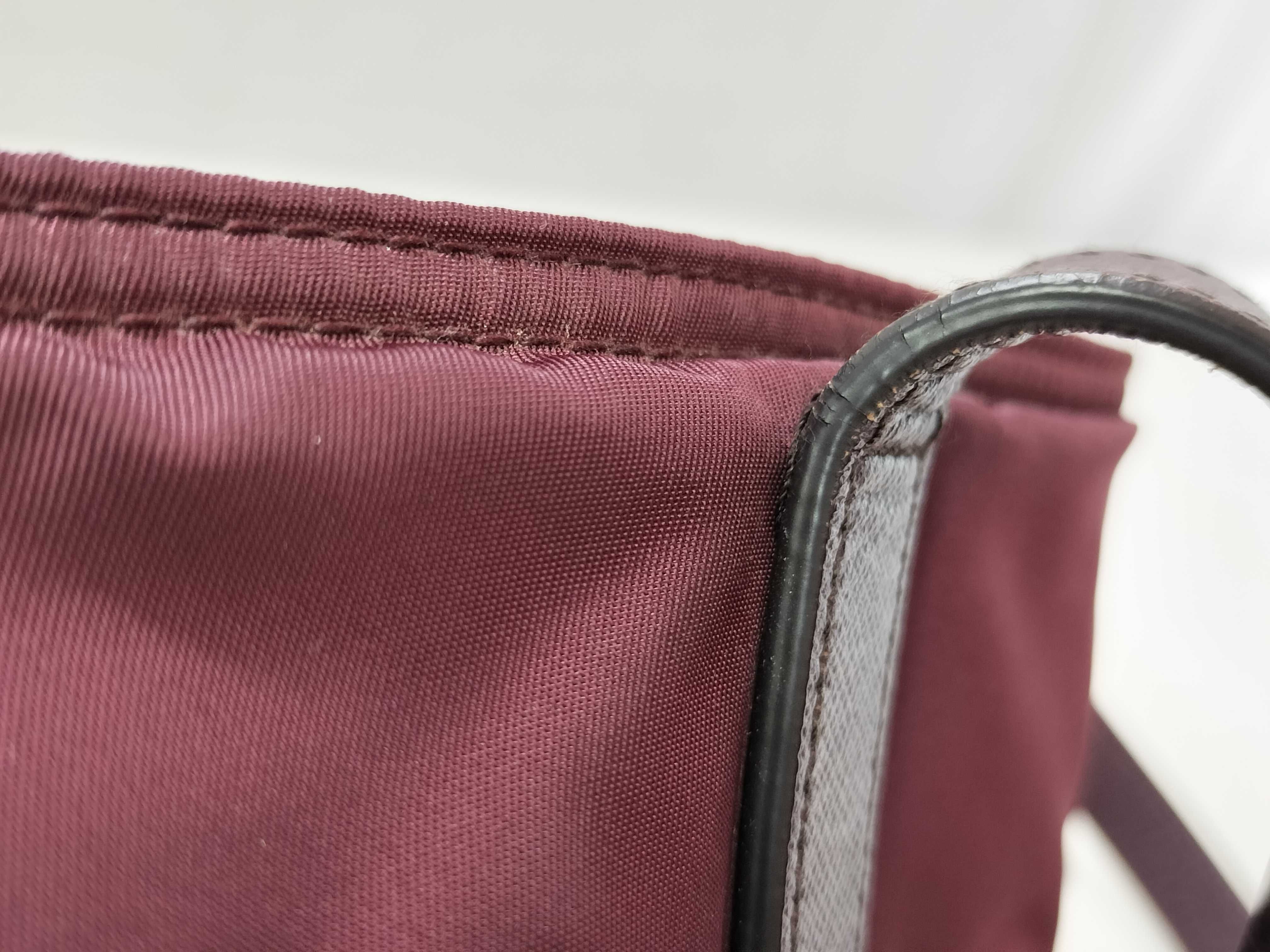 Nylon Prada Current Model Saffiano Tote Bag 2-way Nylon Triangle Logo Tote Bag — view 14