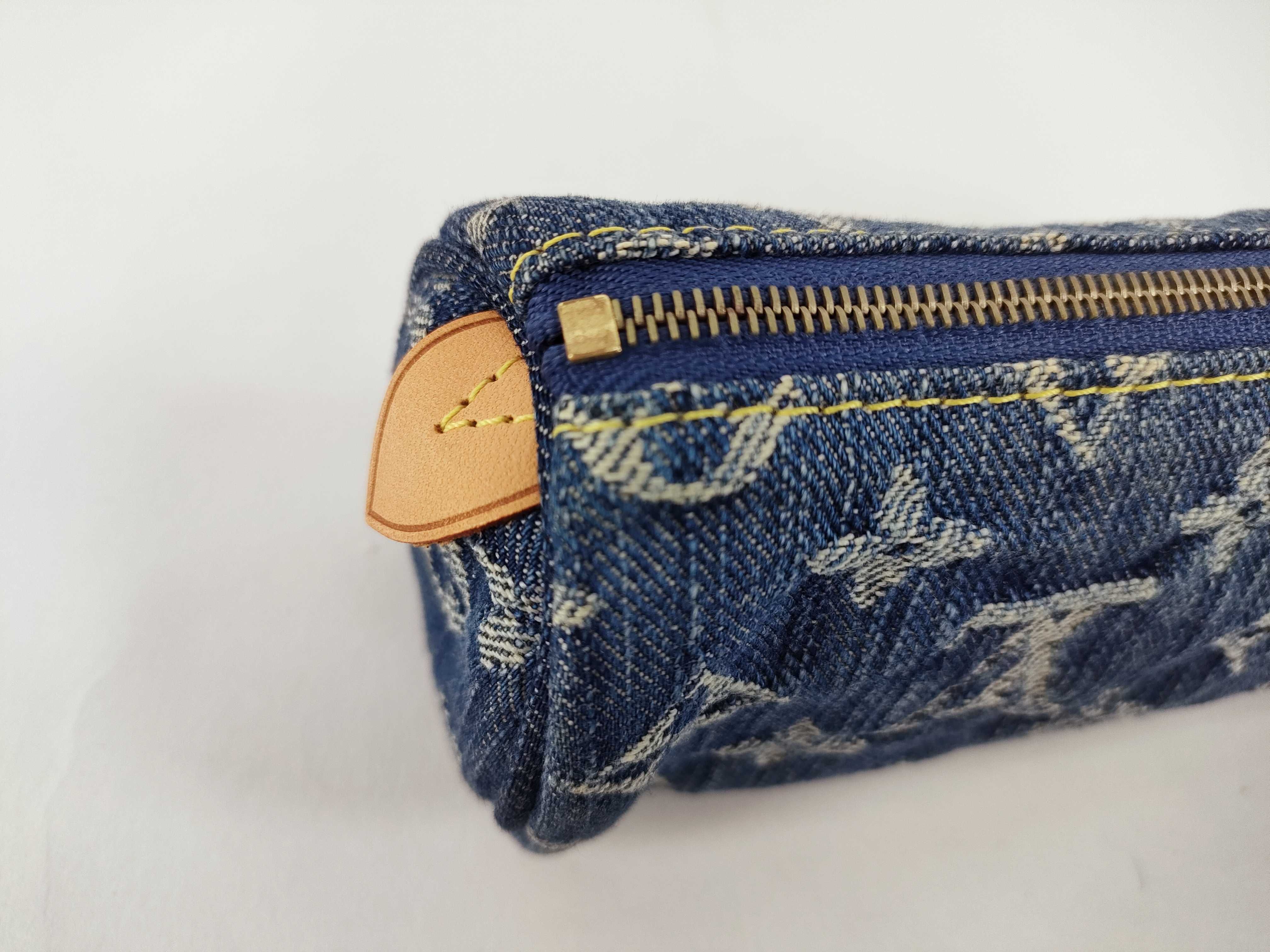 Monogram Vuitton Trousse Speedy GM Pouch — view 6