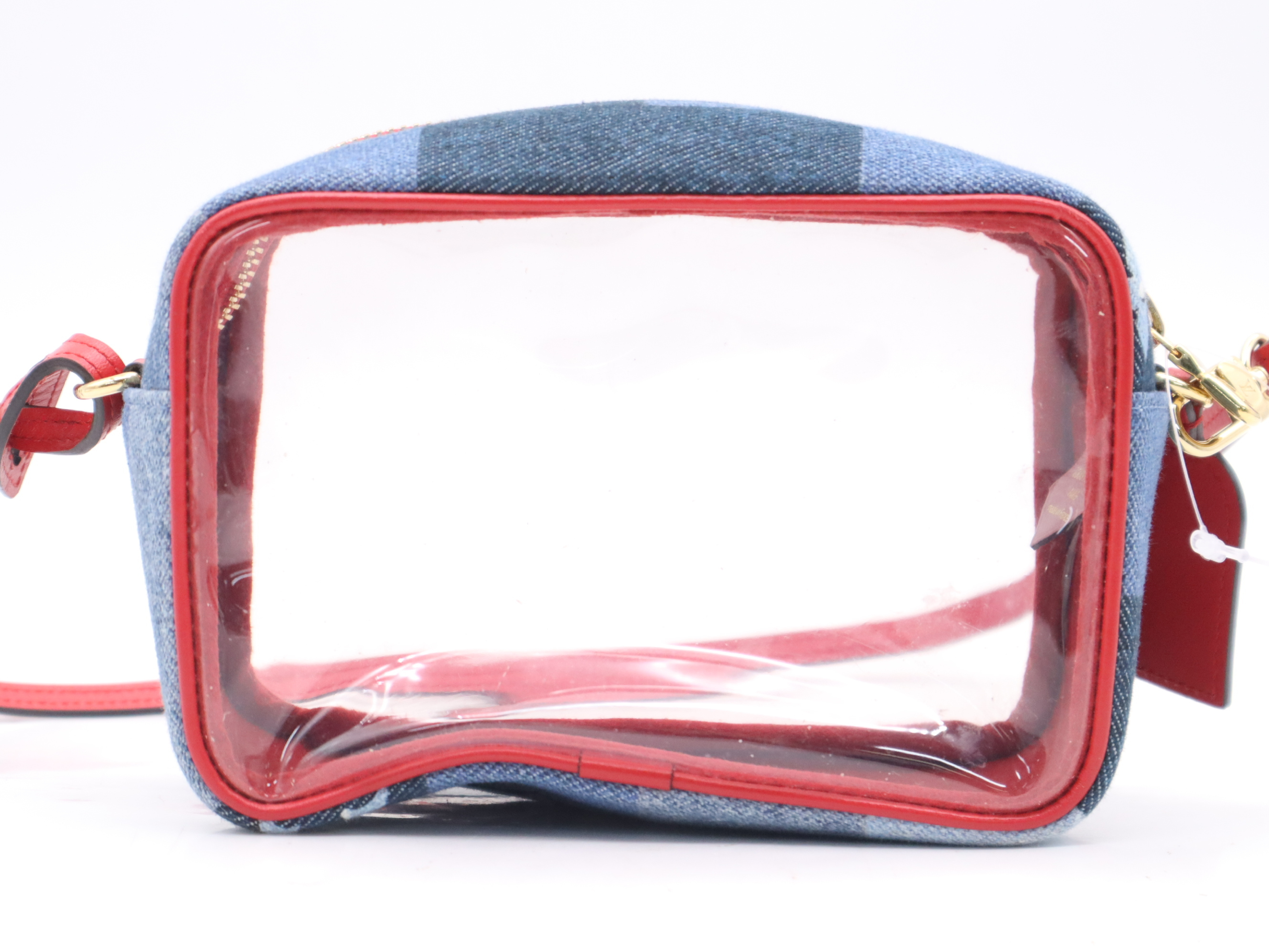 M68765 Denim Beach Pouch with Shoulder Strap, Shoulder Bag — view 2