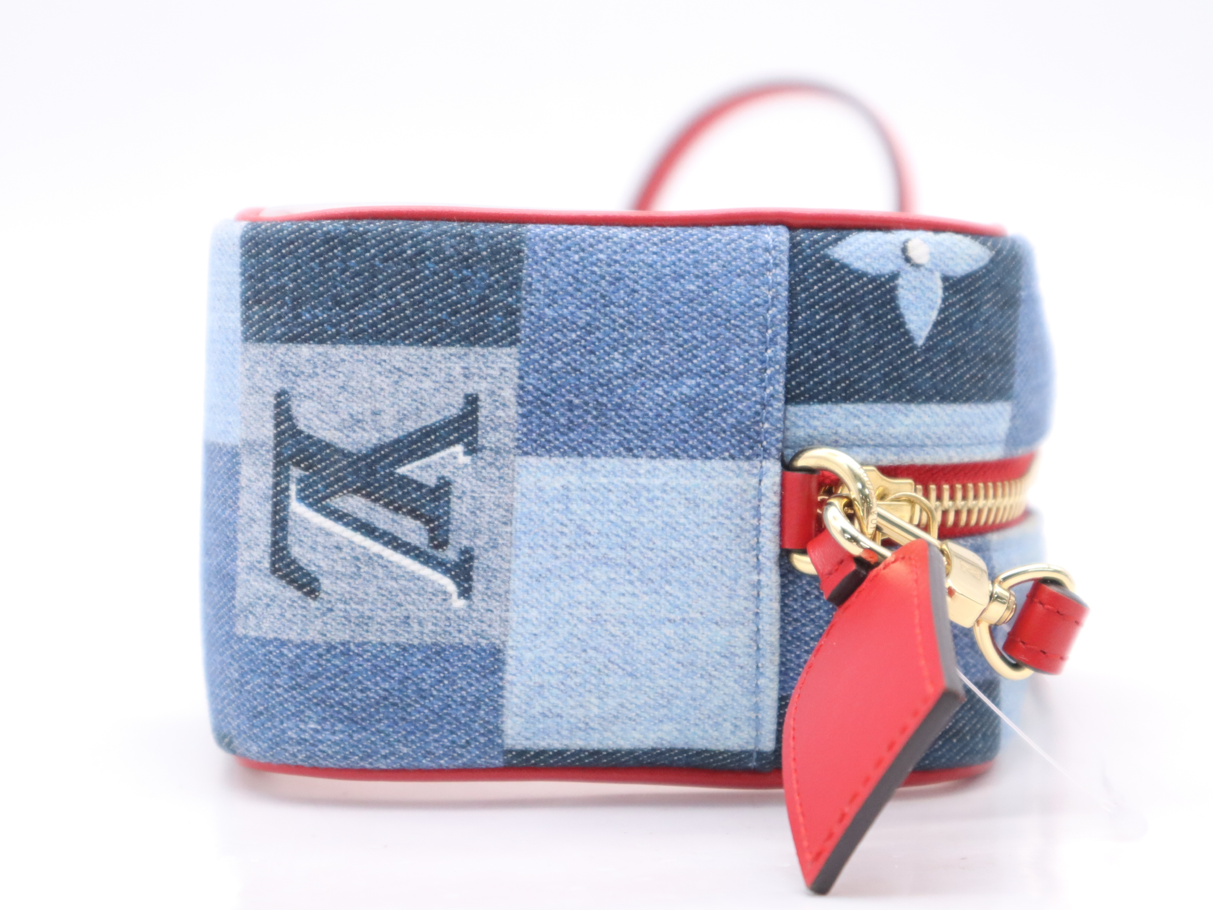 M68765 Denim Beach Pouch with Shoulder Strap, Shoulder Bag — view 5