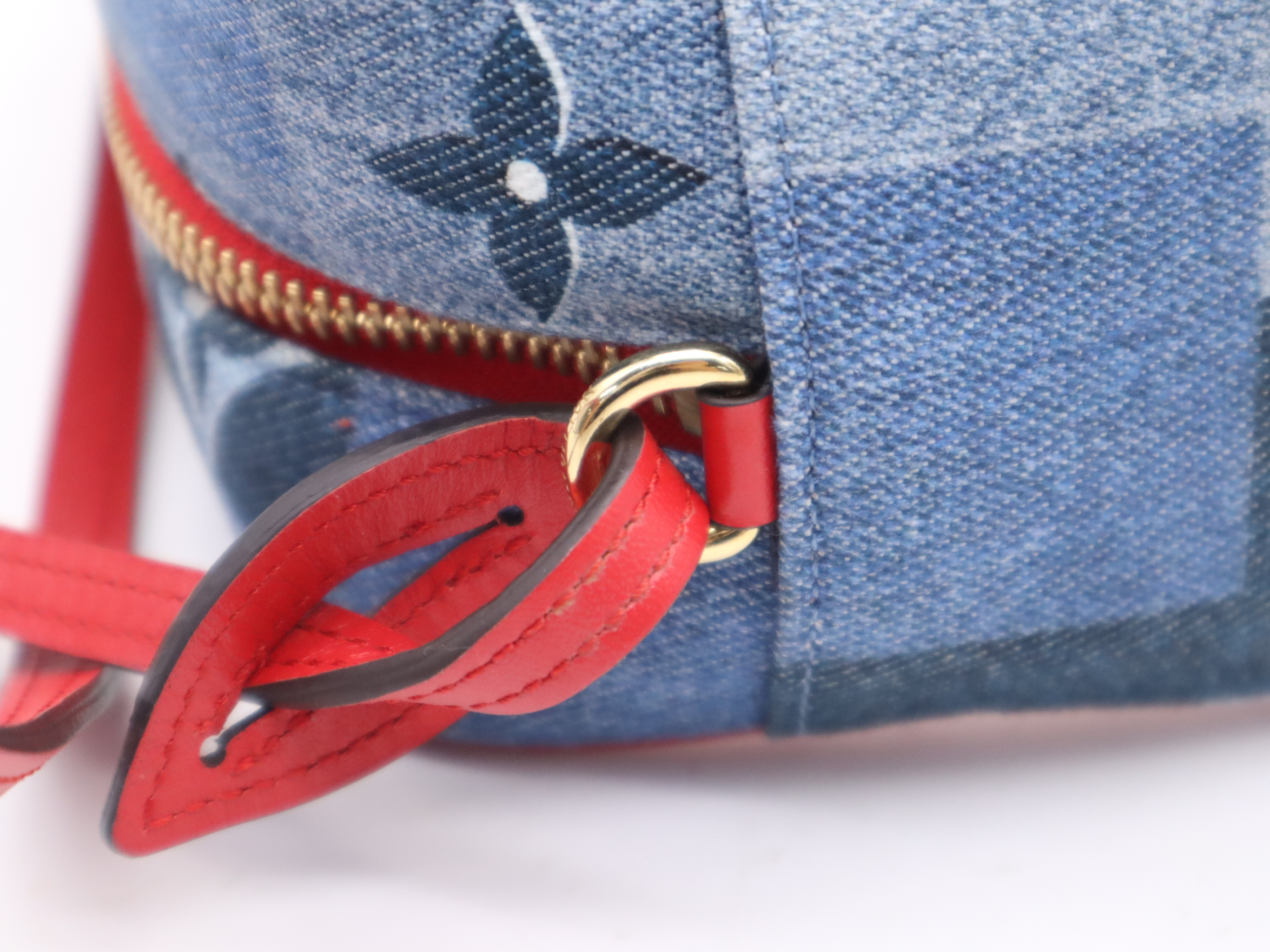 M68765 Denim Beach Pouch with Shoulder Strap, Shoulder Bag — view 7