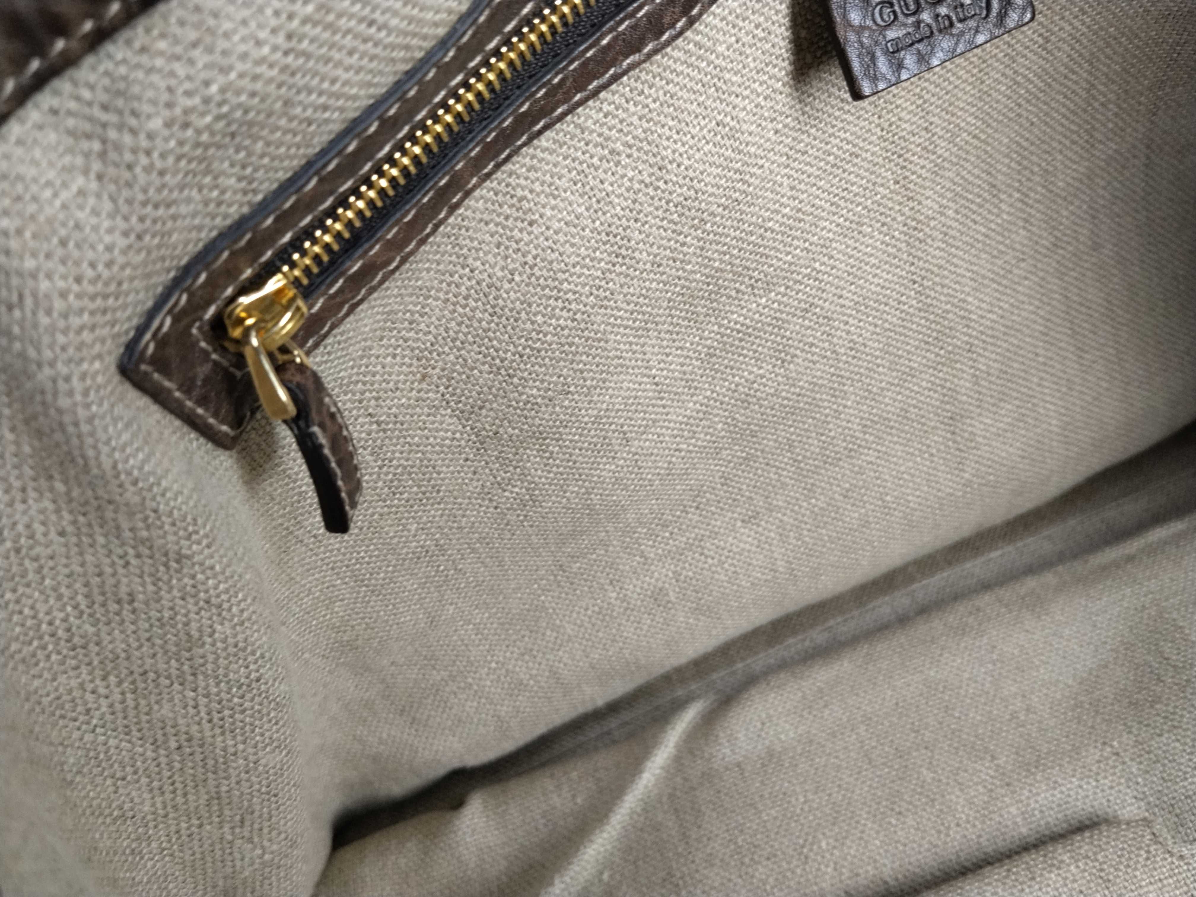 Bamboo Leather Fringe Tote Bag — view 14
