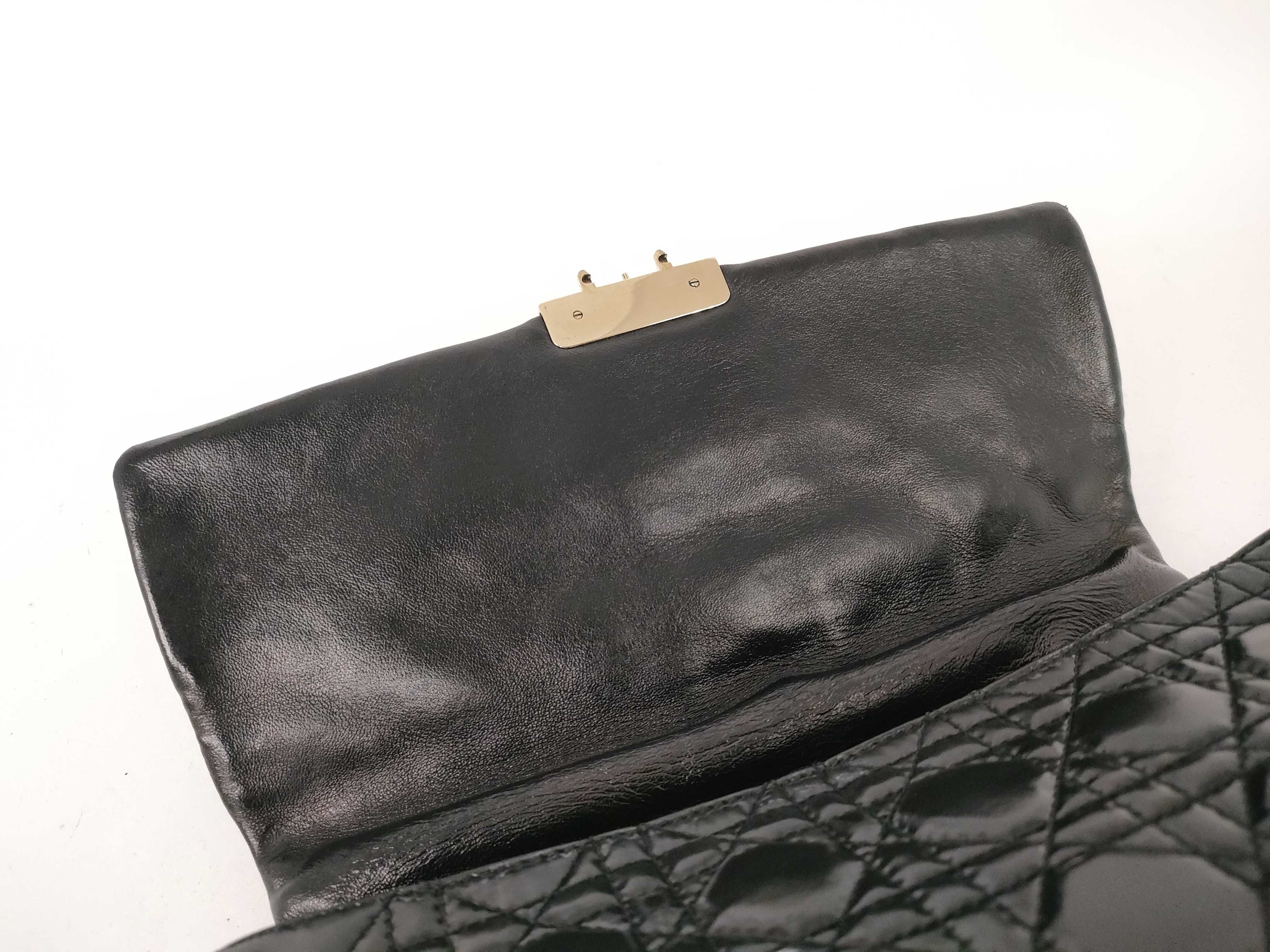 Cannage Chain Bag, Black Handbag — view 9