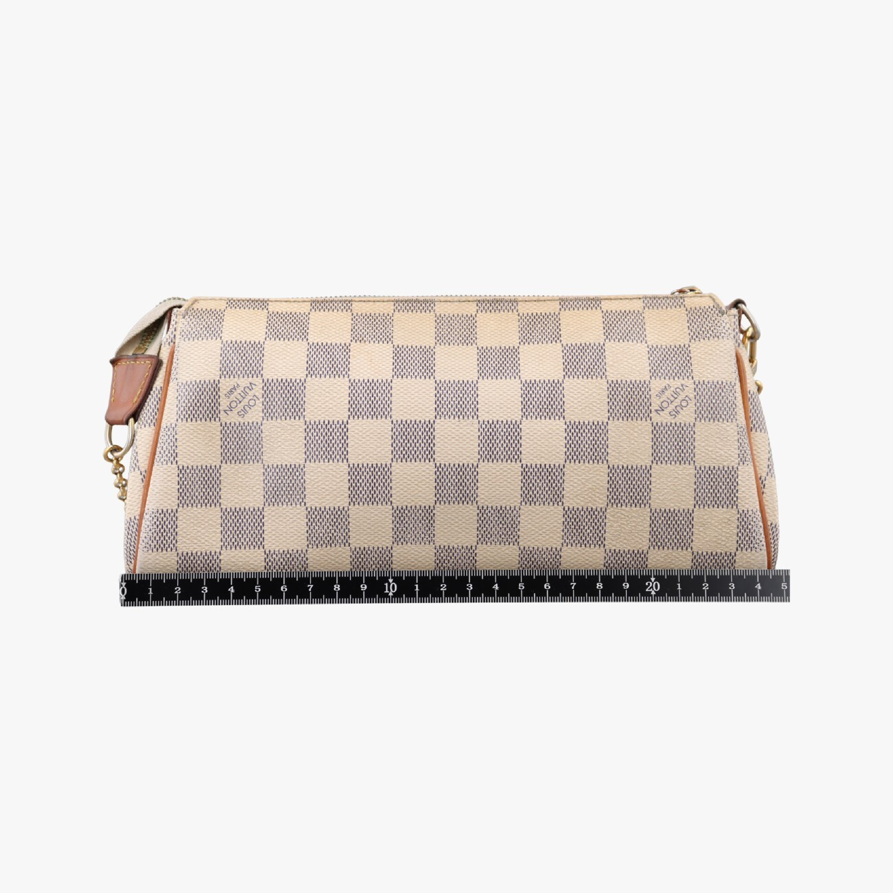 Eva Azur Damier Canvas N55214 SN0143 Shoulder Bag — view 2