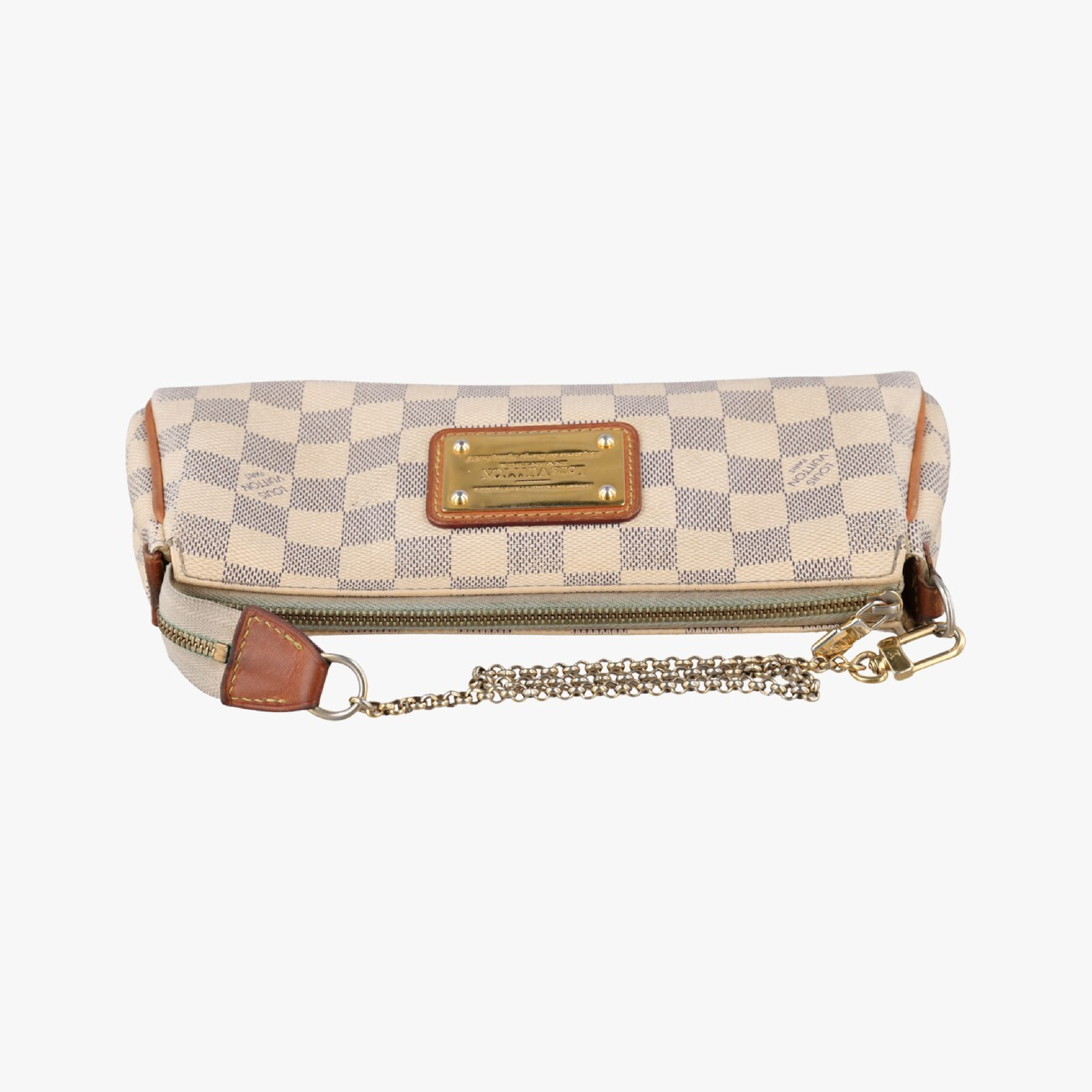 Eva Azur Damier Canvas N55214 SN0143 Shoulder Bag — view 5