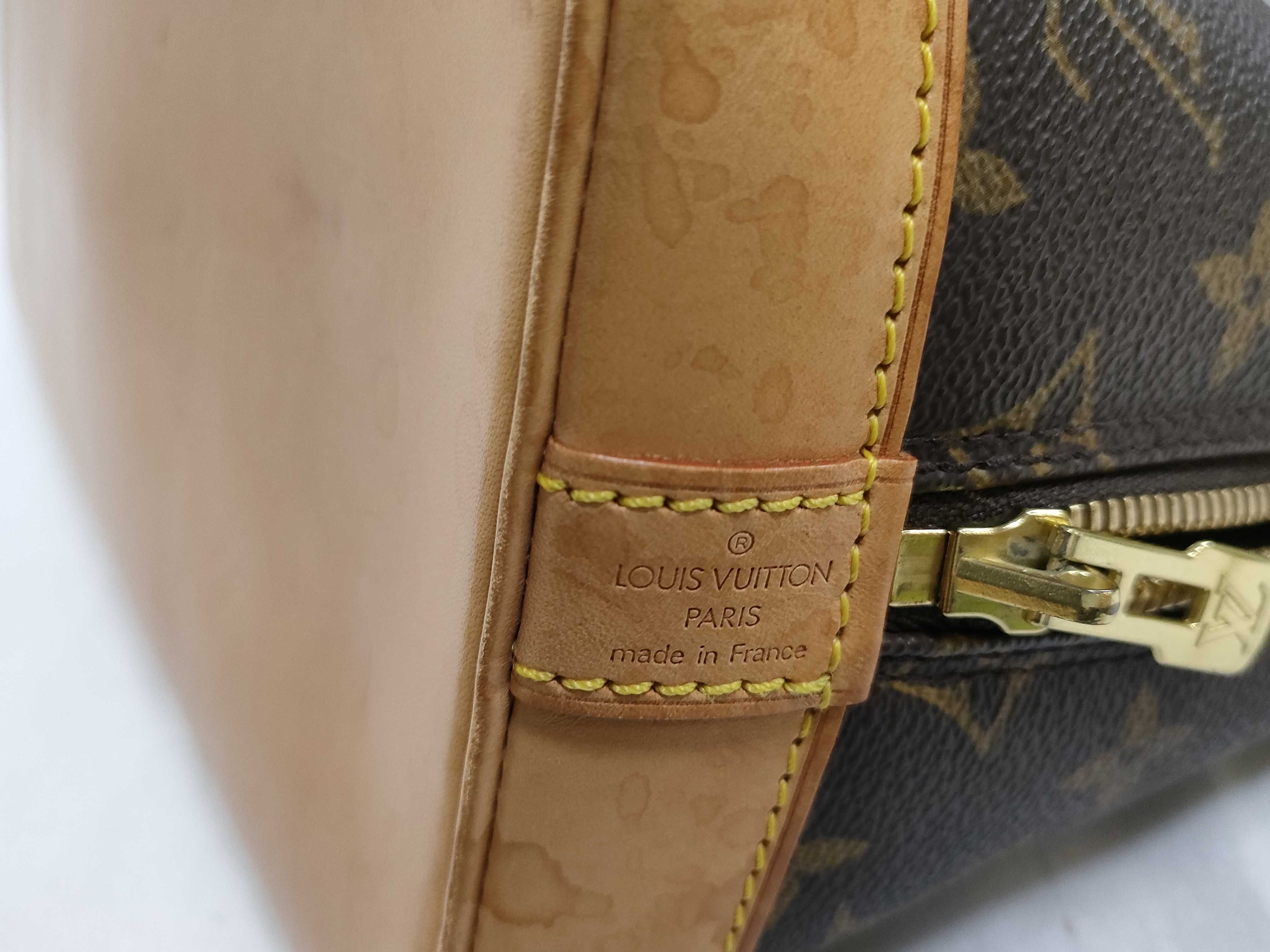 Monogram Louis Vuitton Alma Handbag — view 11